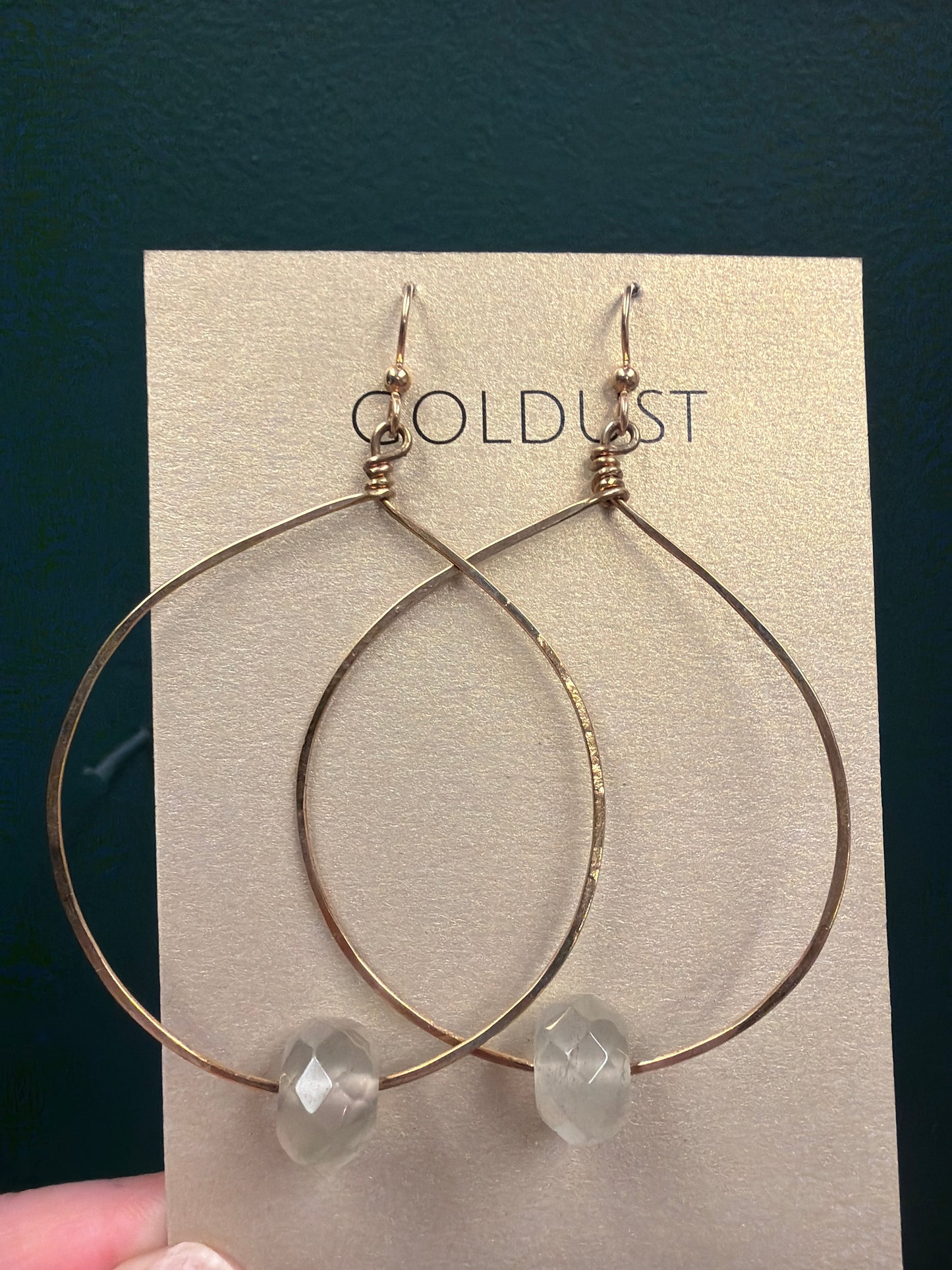GD Semi Precious Stone Earrings