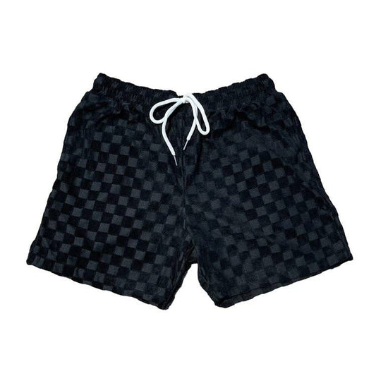 Venice Terry Cloth Shorts - Black