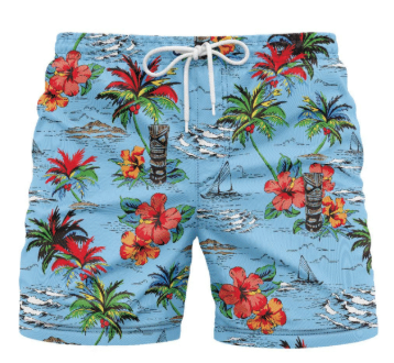 Hawaiian Swim Short