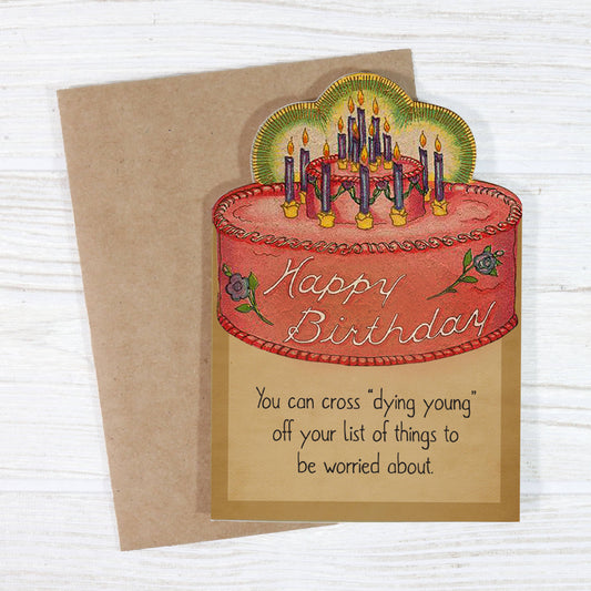Sarcastic Happy Birthday Card