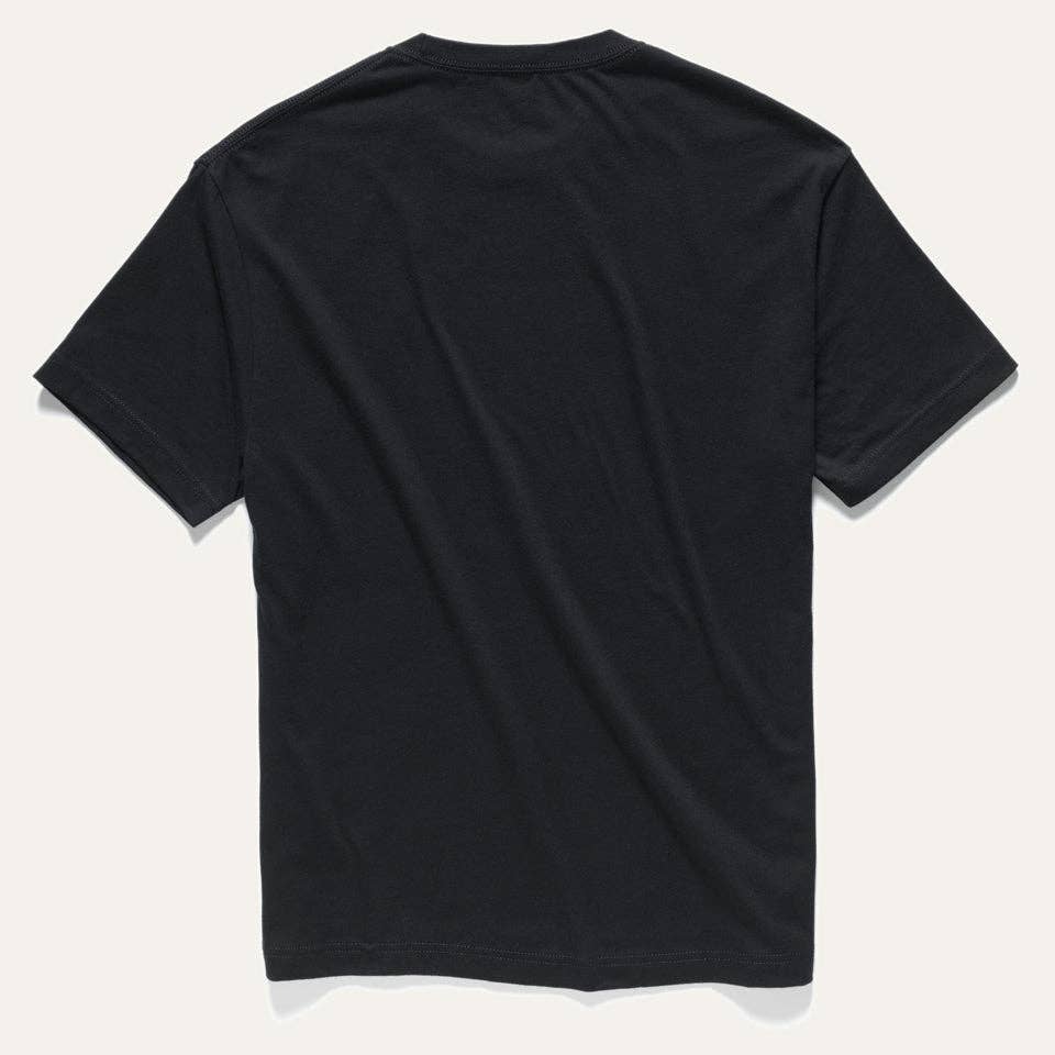 Black Ginew Four Directions T-shirt with graphic design, featuring a comfortable fit and modern style.