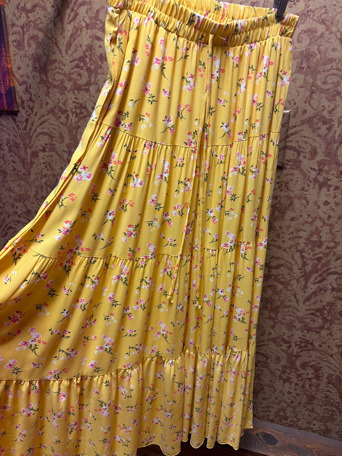 Tiered Maxi Skirt