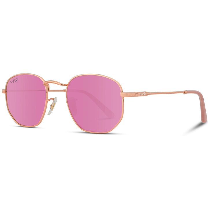WMP Bexley polarized sunglasses with black frames and dark tinted lenses, stylish eyewear from WMP Eyewear