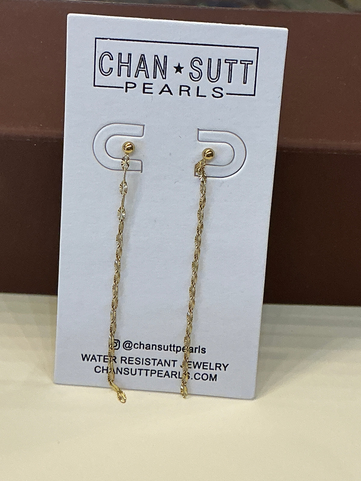 DAINTY CHAIN EARRINGS