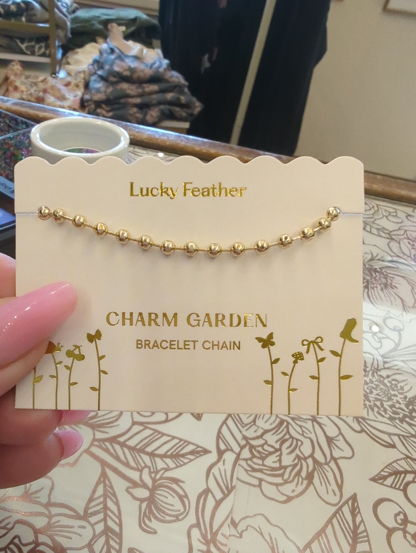 Charm Garden - Bracelet Chain Gold