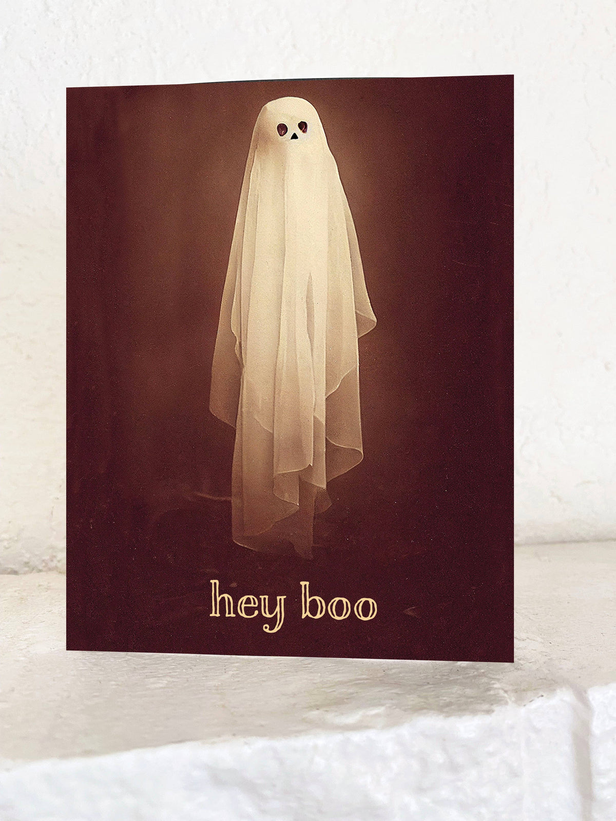 Hey Boo Card -