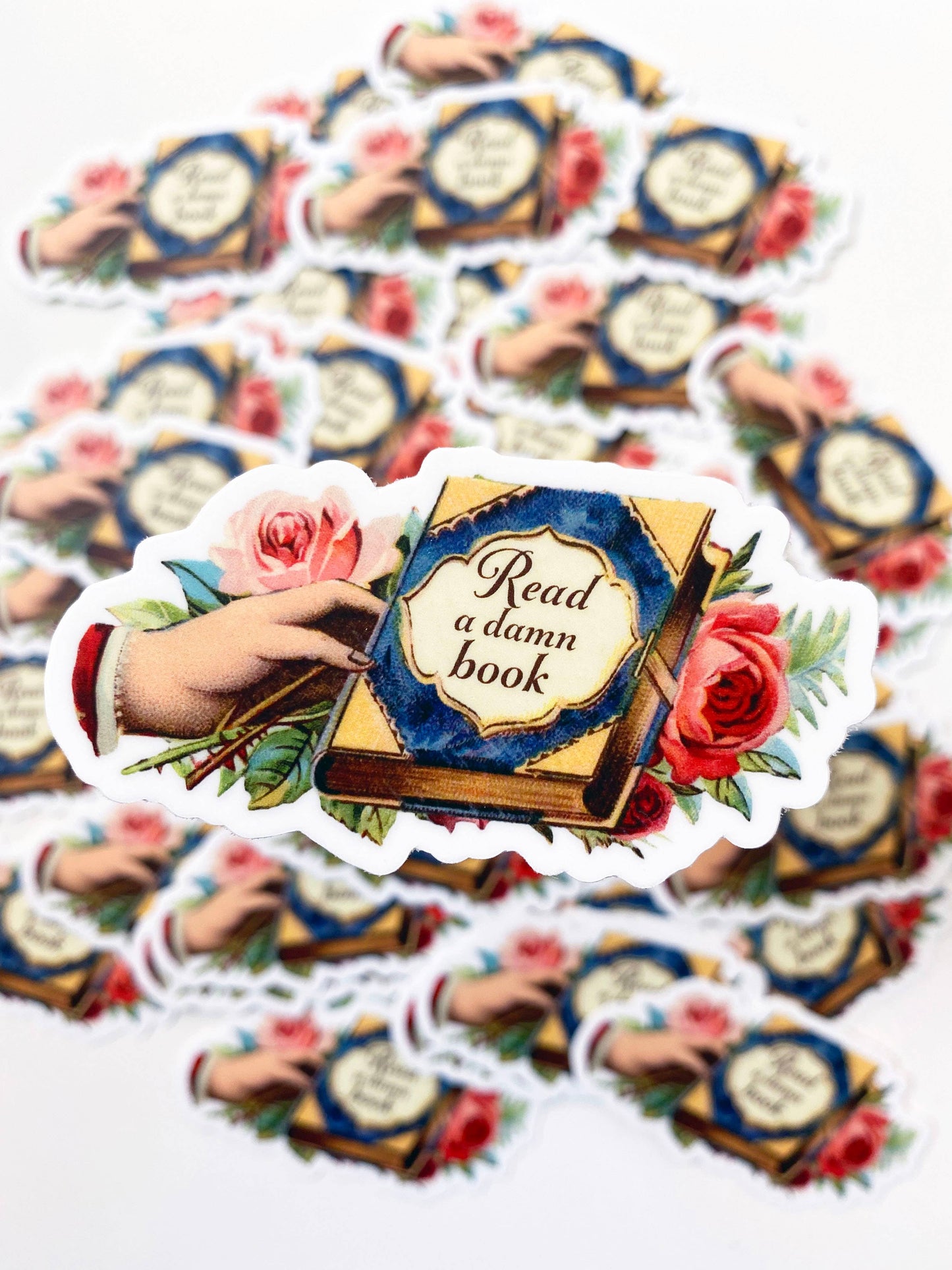 Sticker - Read a Damn Book