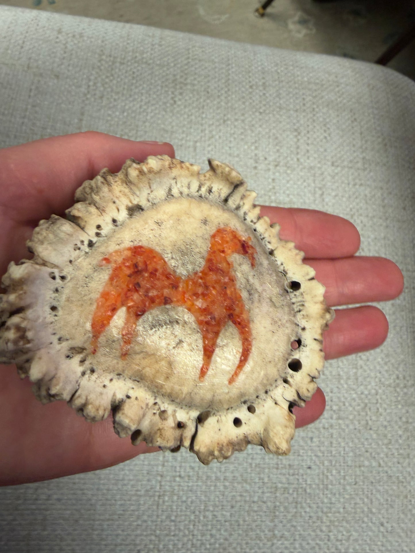 Antler Horse Belt Buckle