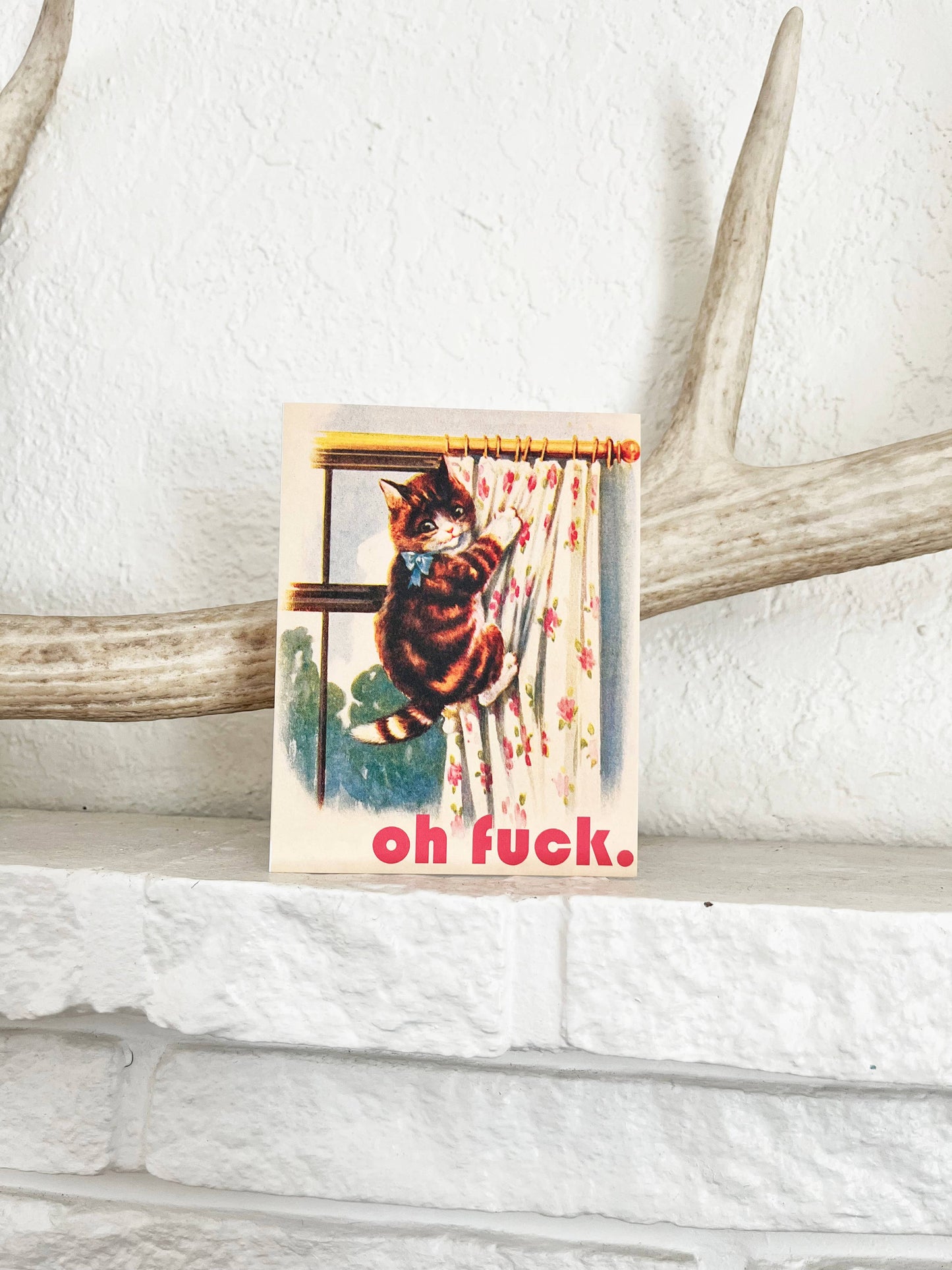Oh Fuck Kitty Card