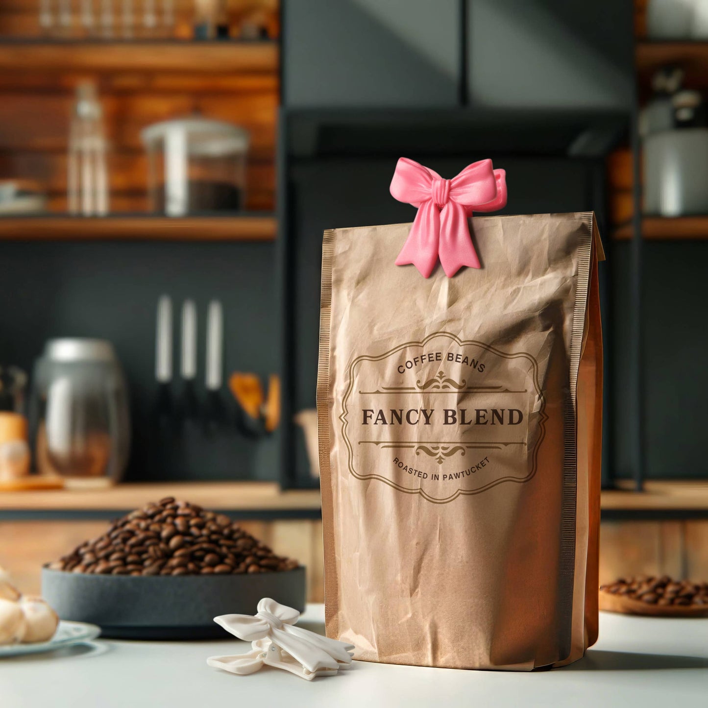 COQUETTE CLIPS -  Bow Bag Clips - Set of 4