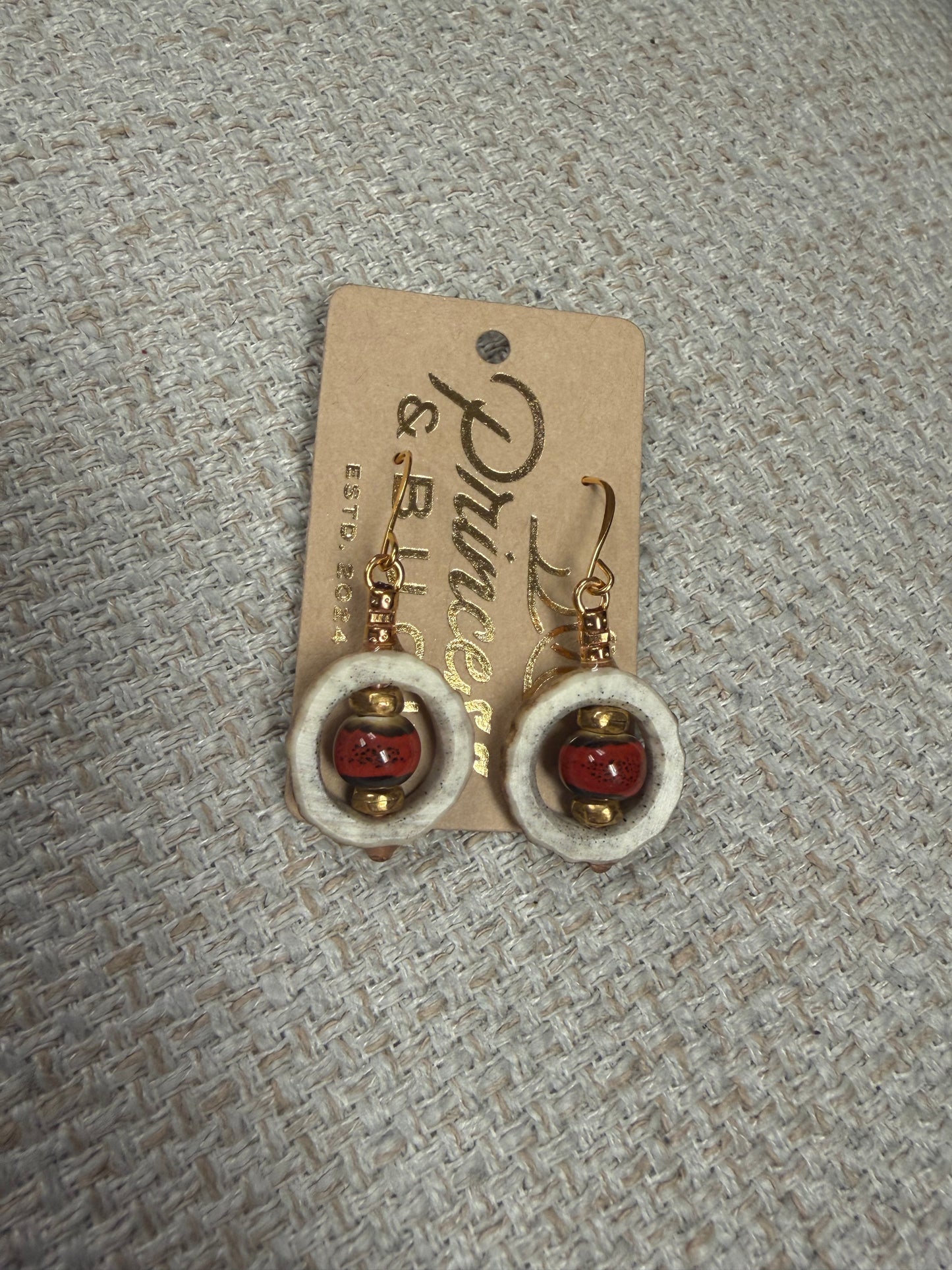Antler Earrings