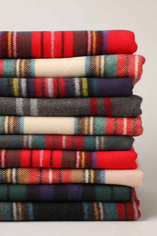 Tartan Plaid Muffler Scarf