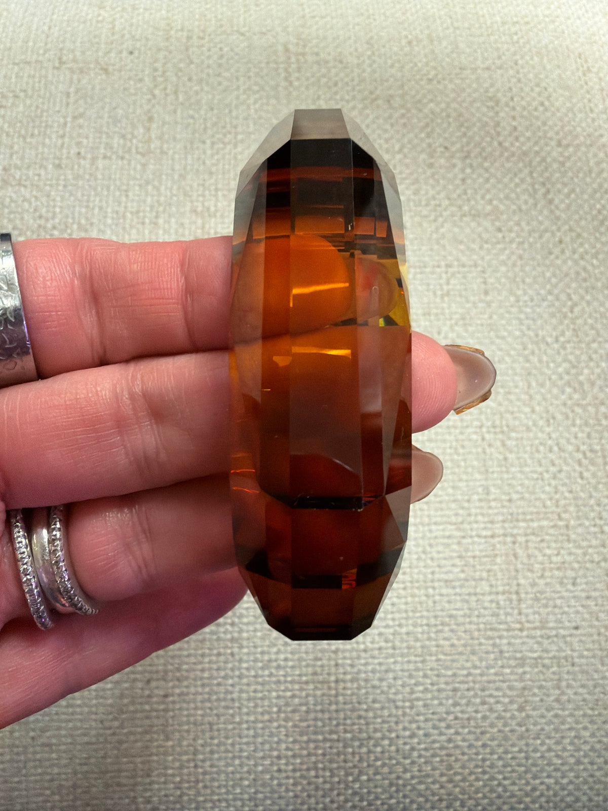 Amber Ice Bangle