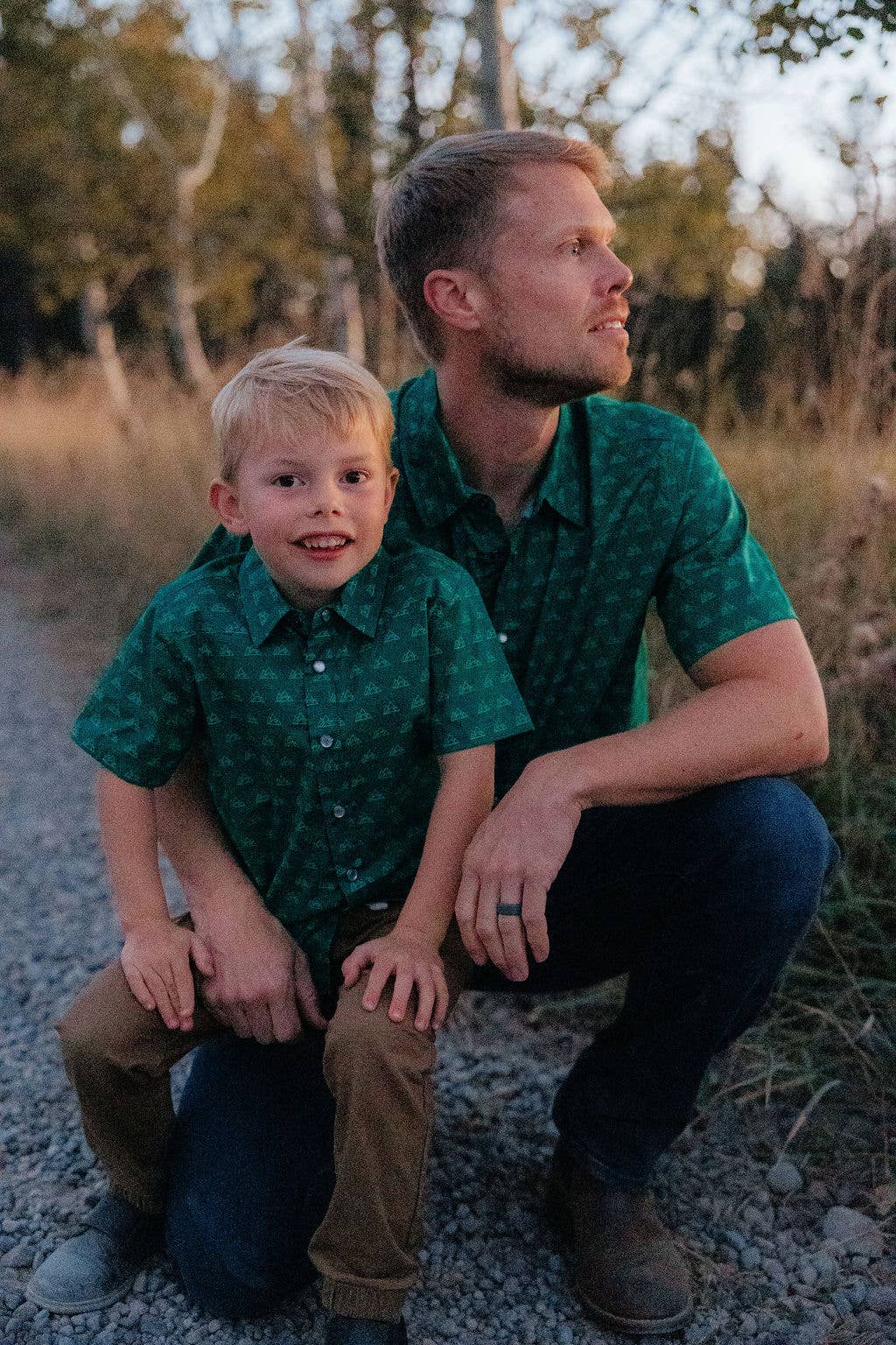 Logo Men's Button Down Shirt