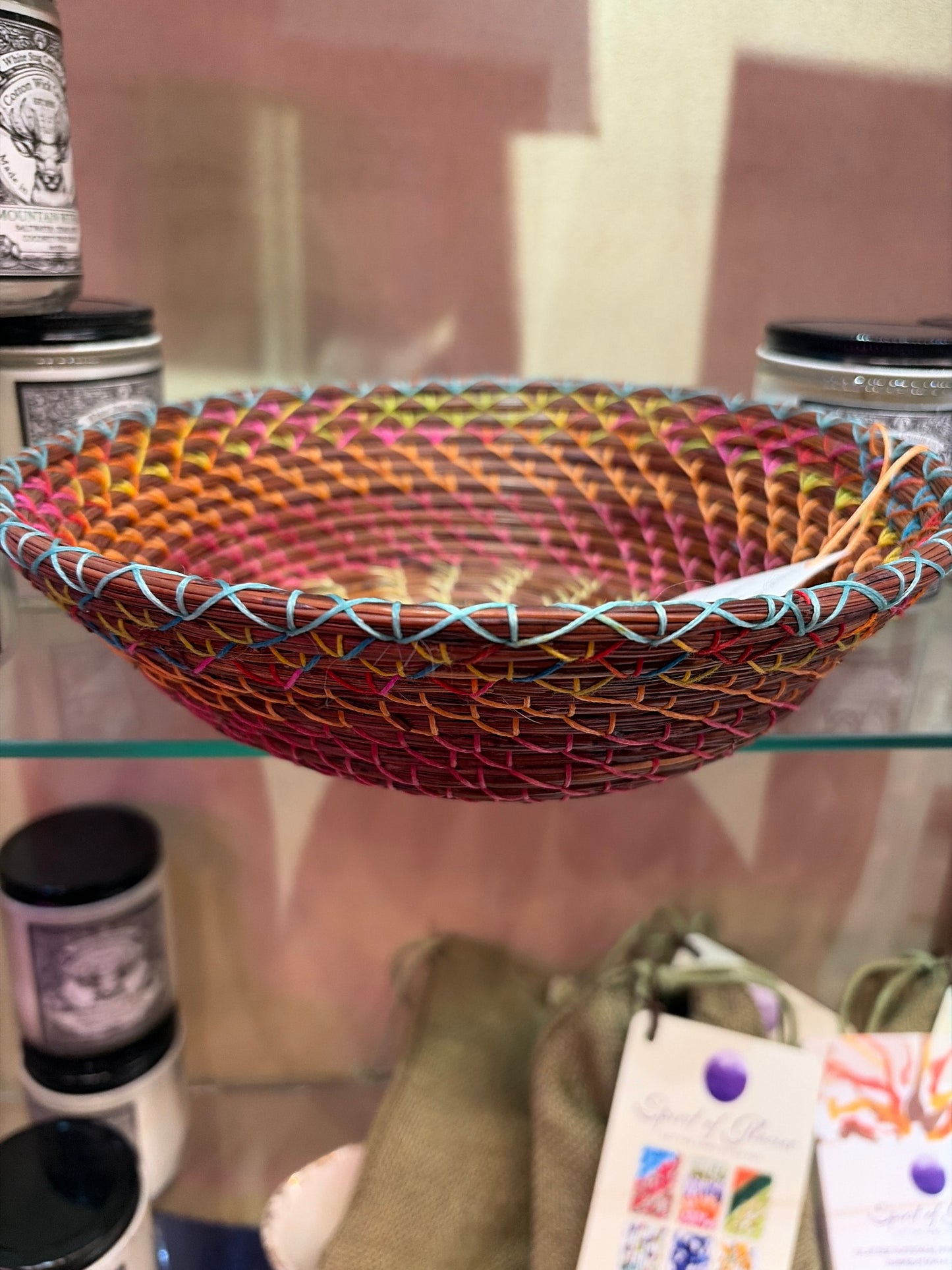 Woven Pine Needle Baskets