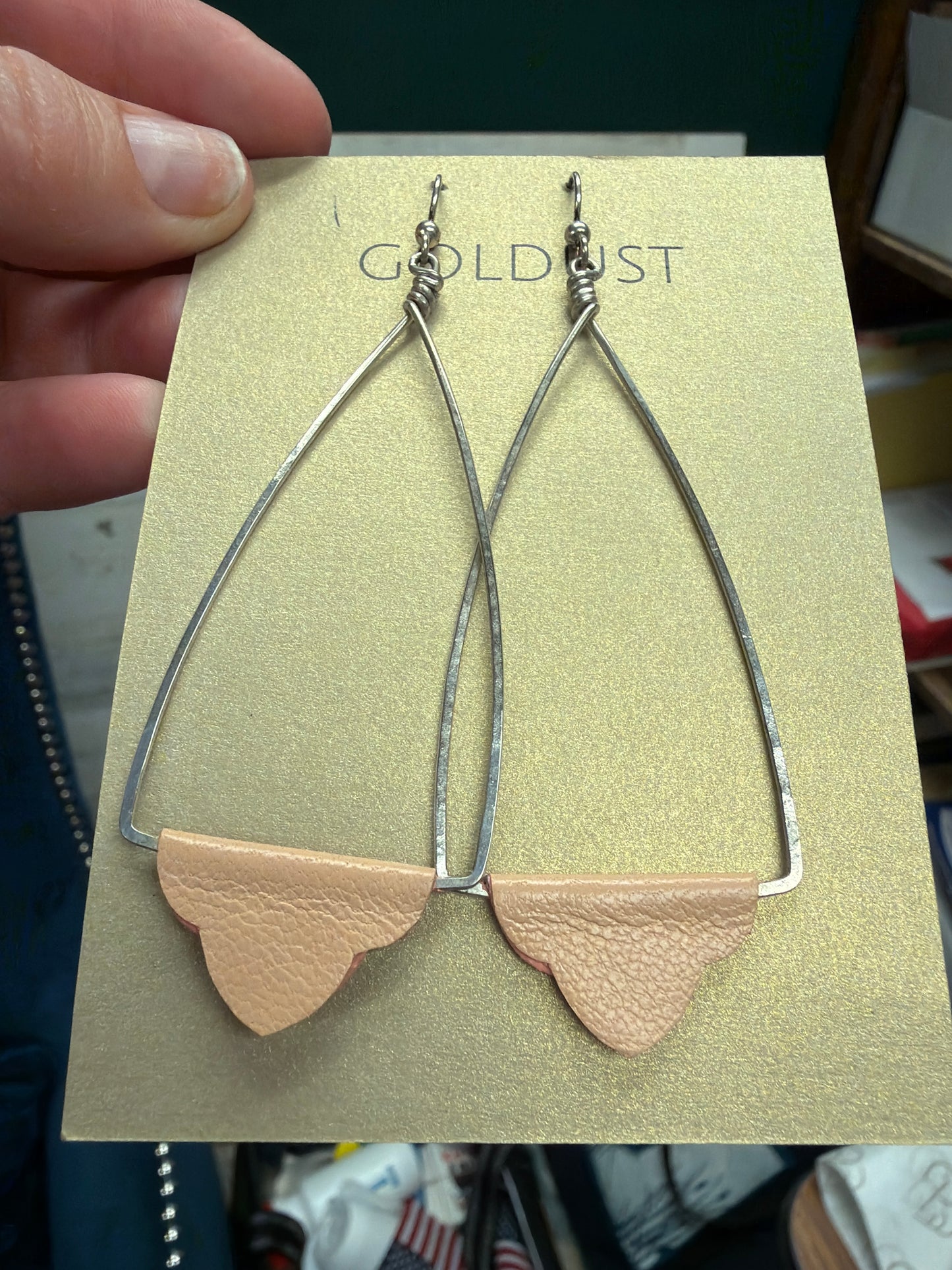 GD Leather Earrings
