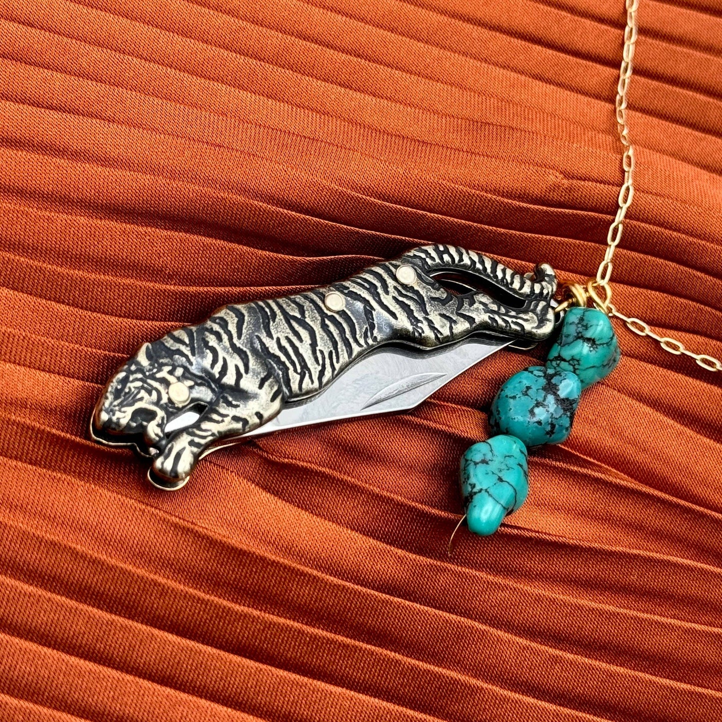 Untamed Necklace by Fluff Hardware featuring a stylish, handcrafted jewelry piece with intricate design elements.