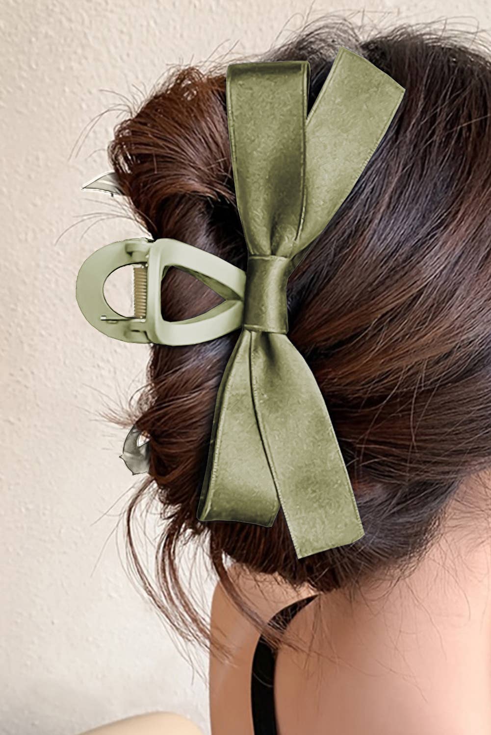 LDC Bow Decor Large Hair Claw Clip