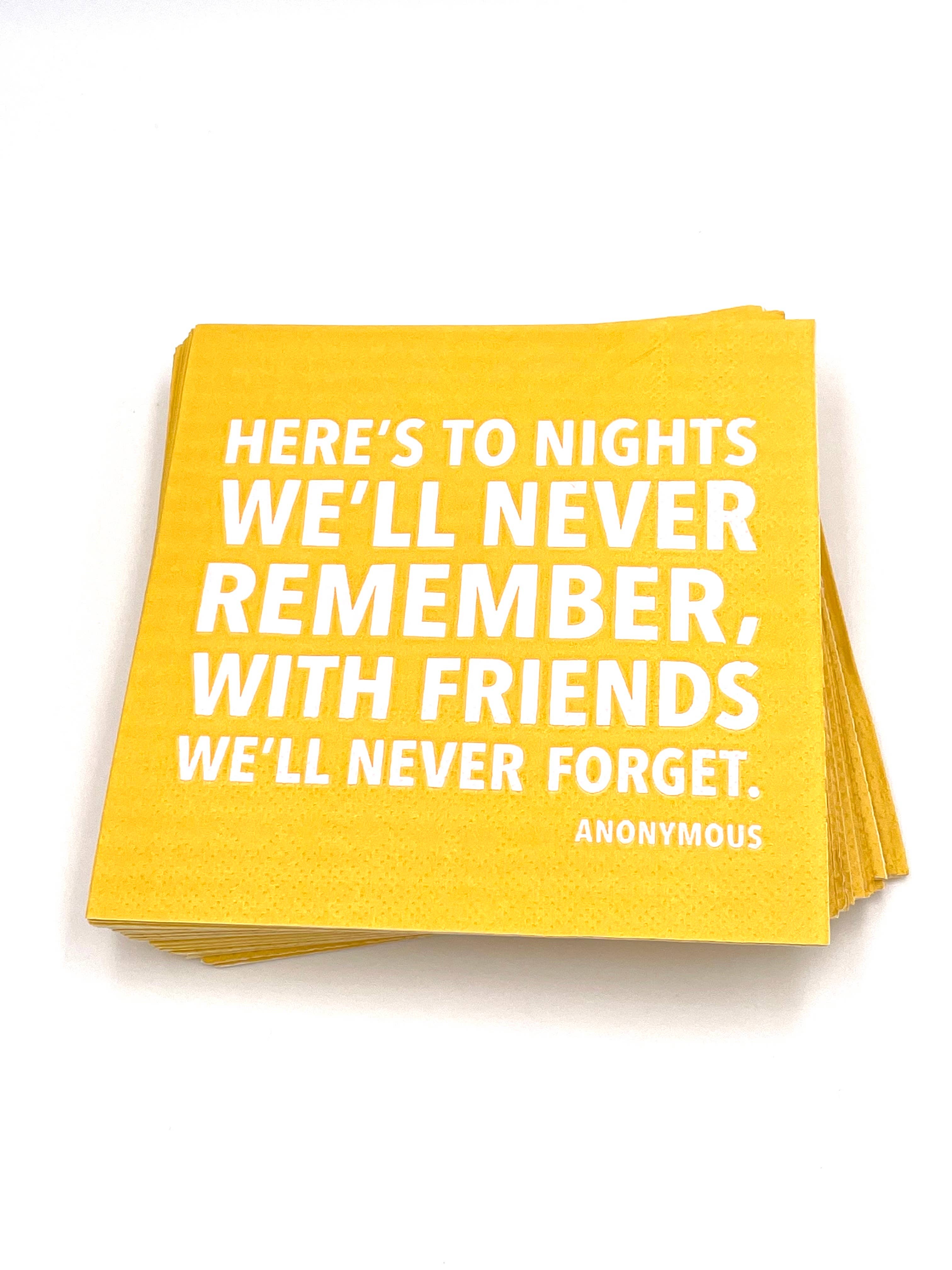 Party Cocktail Funny Napkins | The Best Things In Life - Thumbnail 2