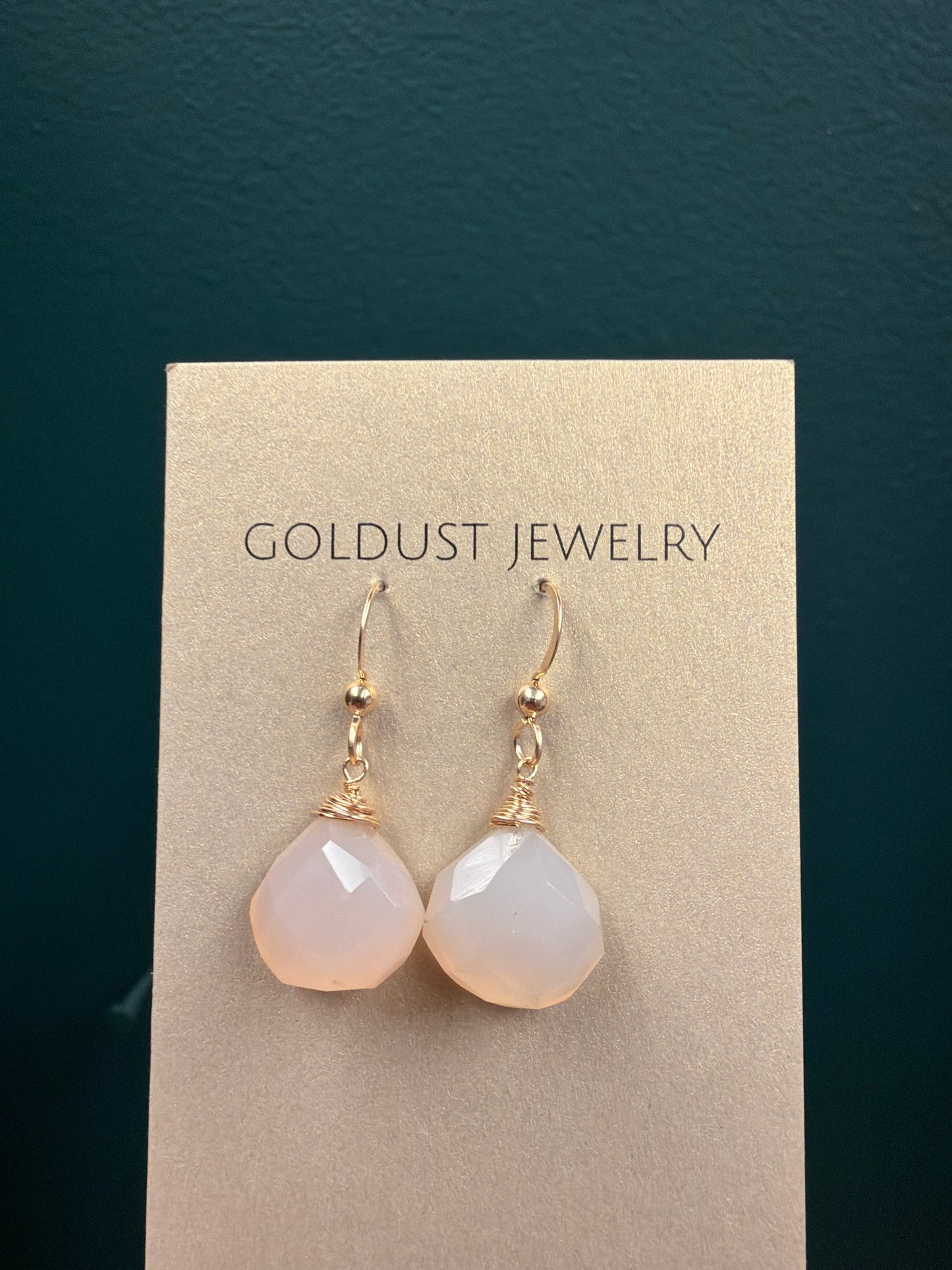 GD Semi Precious Stone Earrings