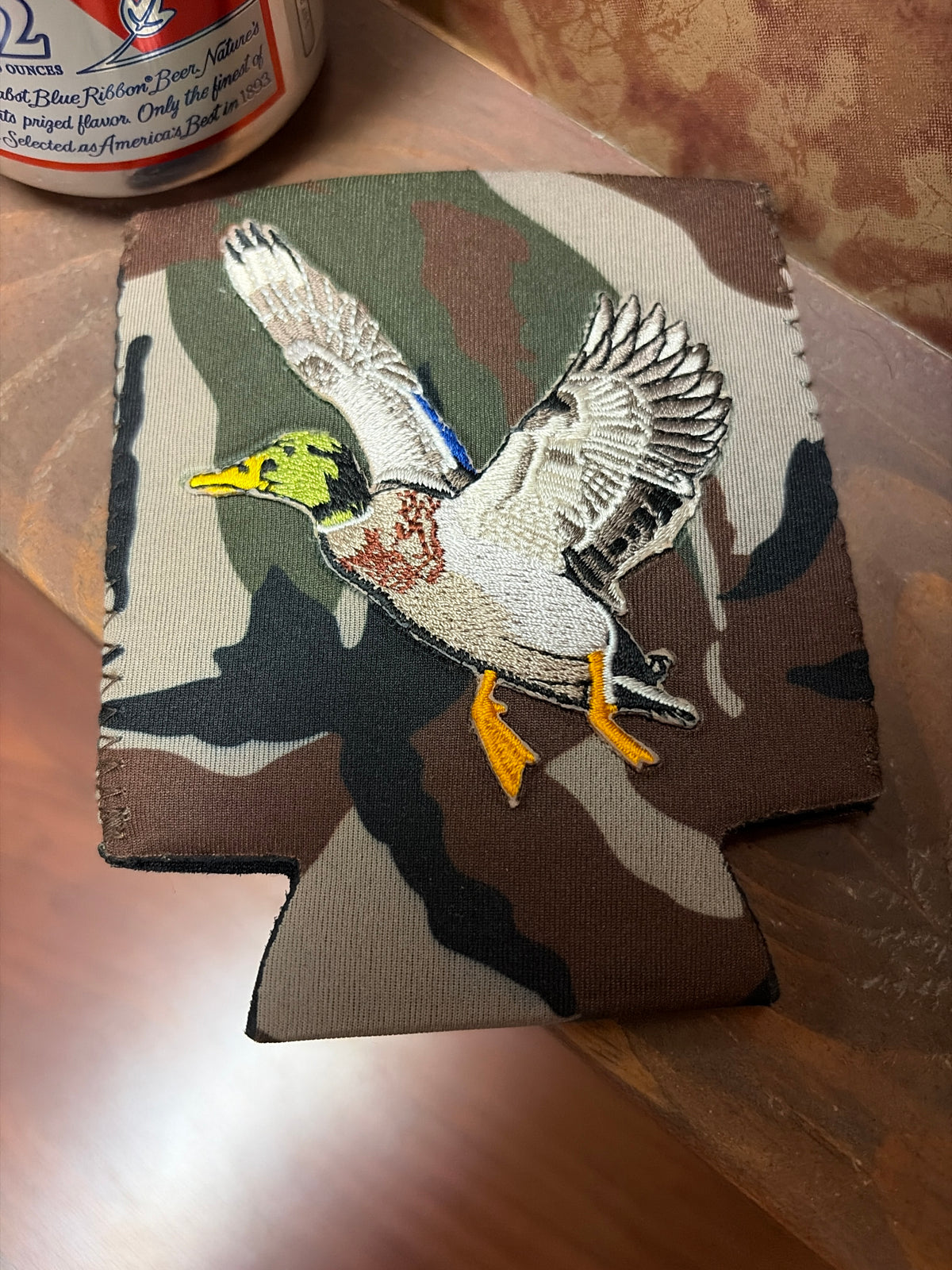 Camo Mallard Drink Koozie