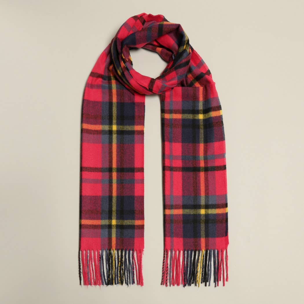 Soft cashmere feel scarf from Fashion City, beige color, lightweight and cozy, perfect for stylish winter accessories.