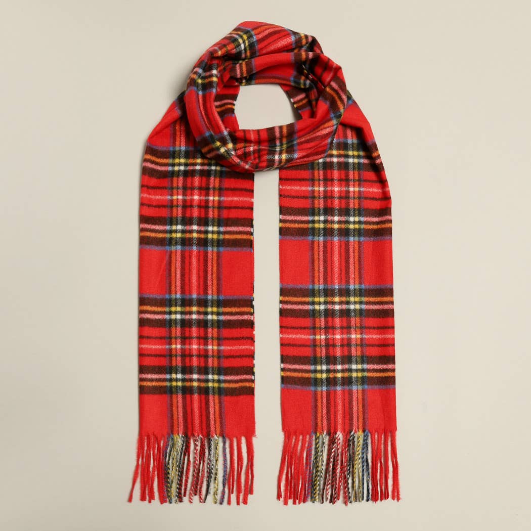 Soft beige Cashmere Feel scarf from Fashion City, showcasing a cozy, lightweight scarf with a smooth texture and elegant drape.