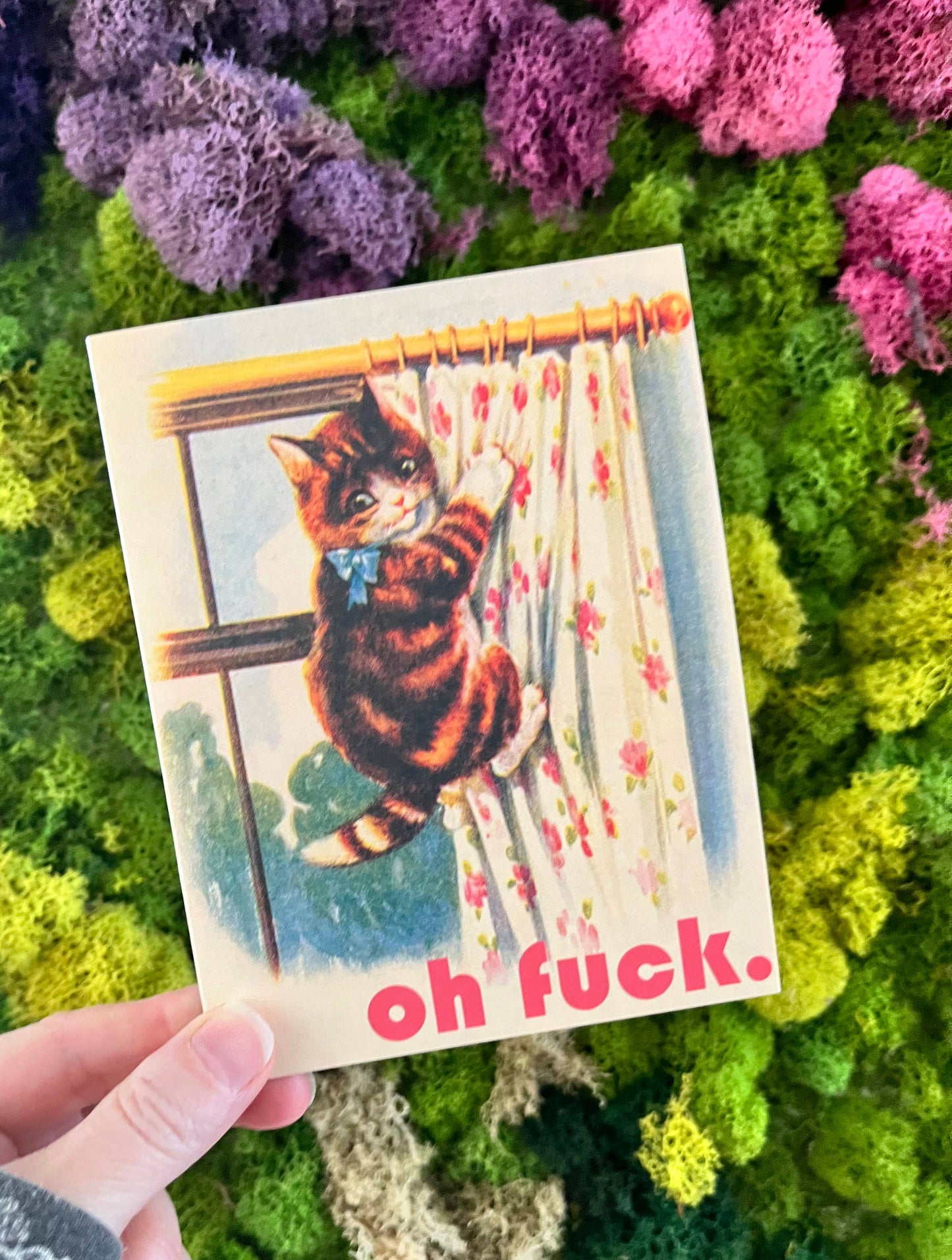 Oh Fuck Kitty Card