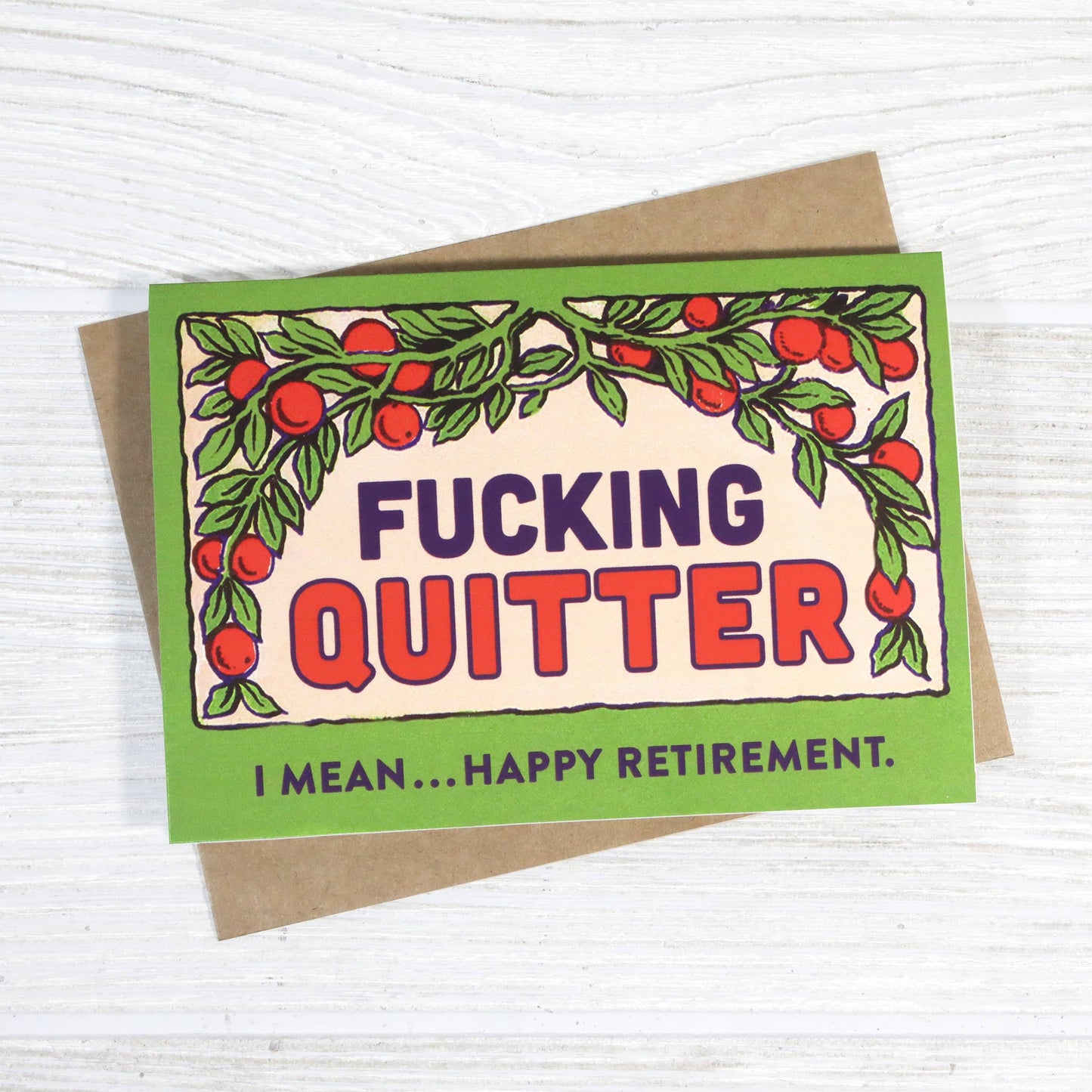 F*ing Quitter card