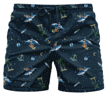 Mens 17 Inch Swim Short