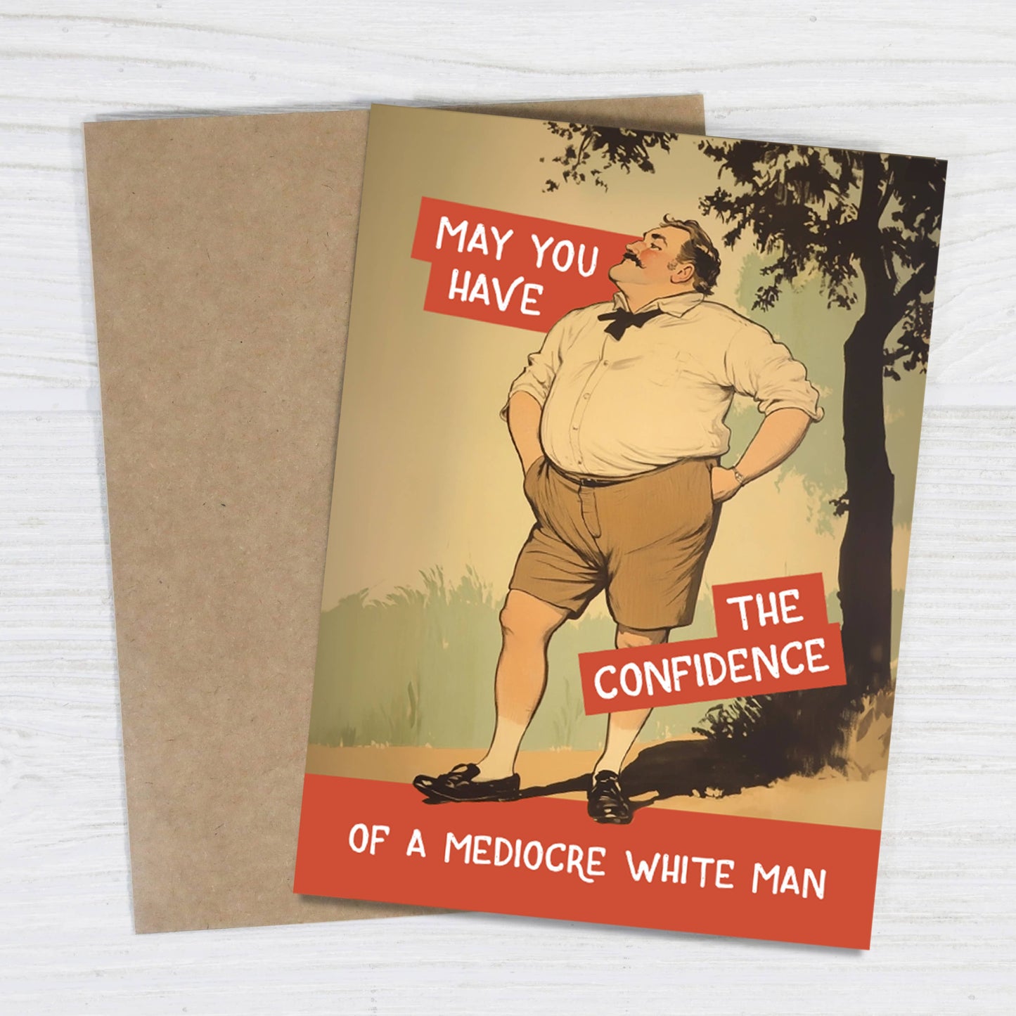 Mediocre White Man Card