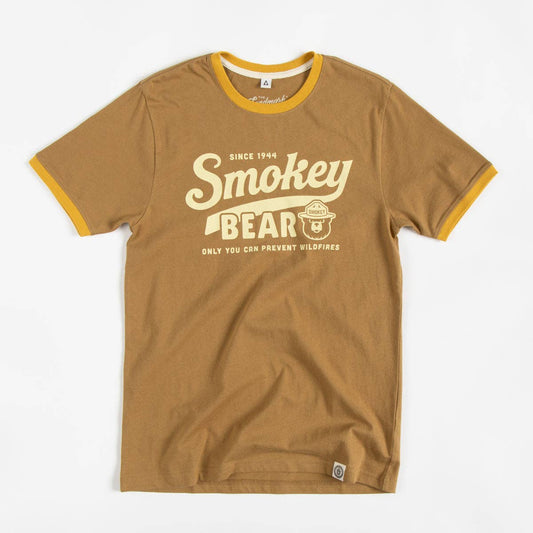 Smokey Script Ringer Tee