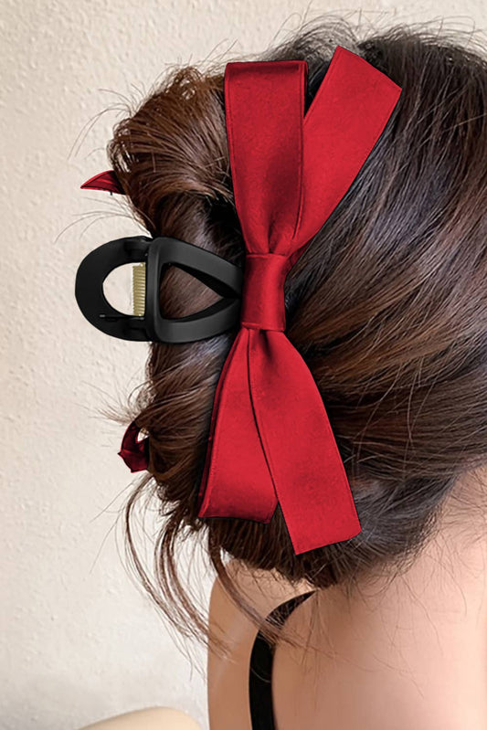 LDC Bow Decor Large Hair Claw Clip
