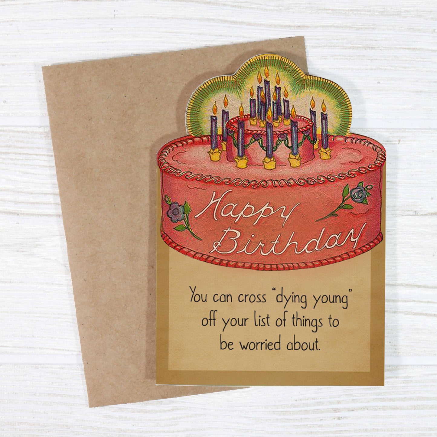 Sarcastic Happy Birthday Card