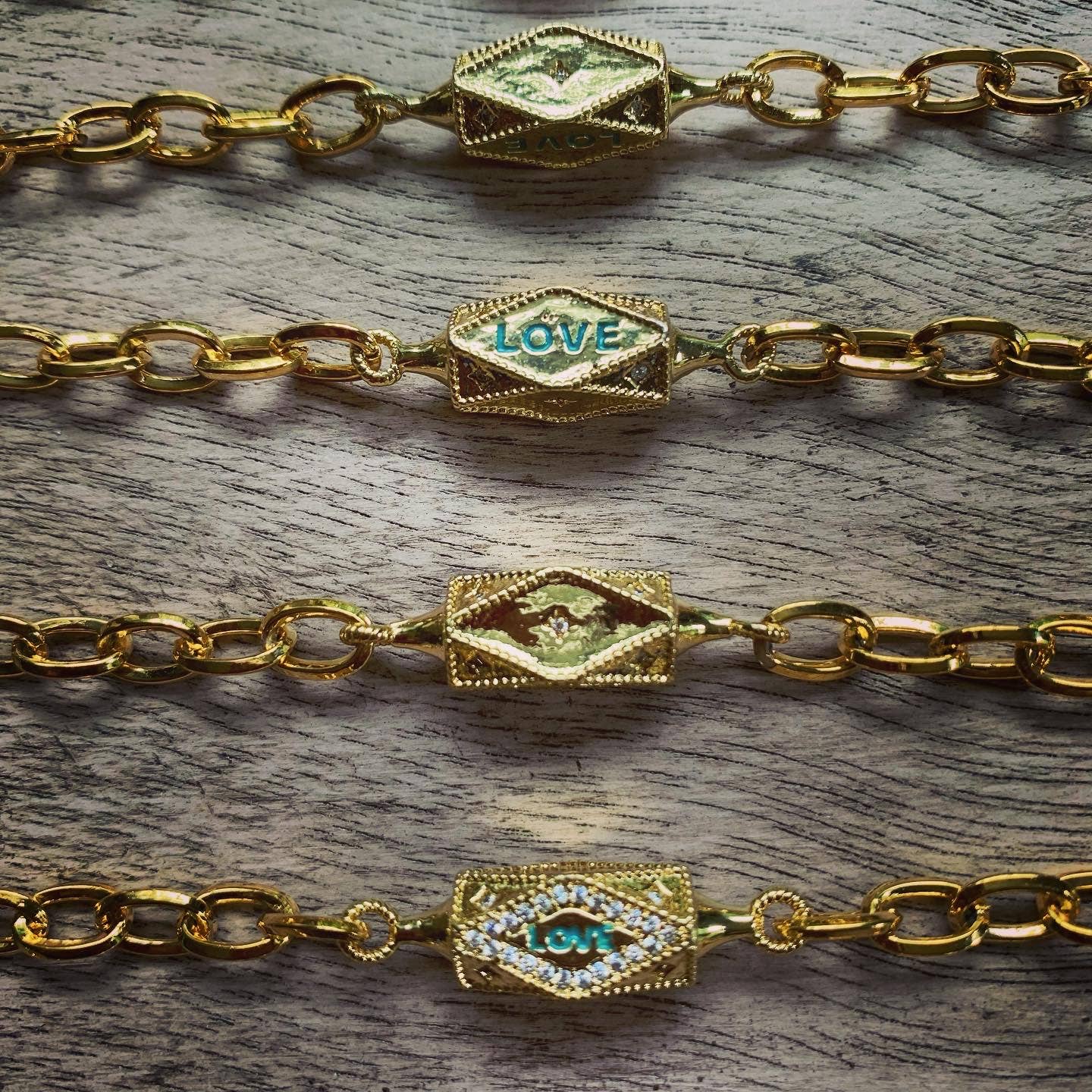 Chasing Cherubs Warhol bracelet with colorful, abstract pop art design on a sleek metal band, stylish and artistic accessory.
