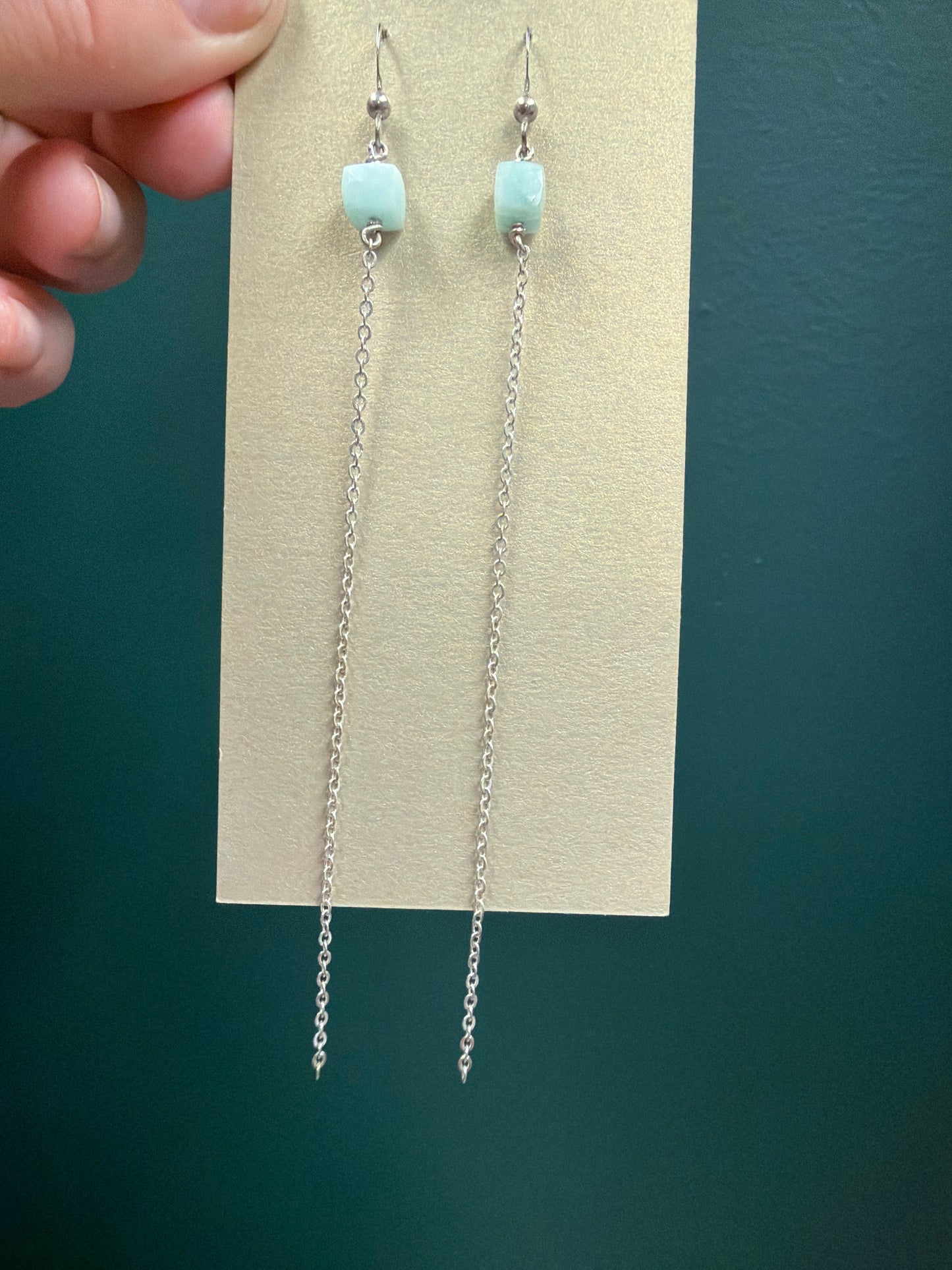 GD Semi Precious Stone Earrings