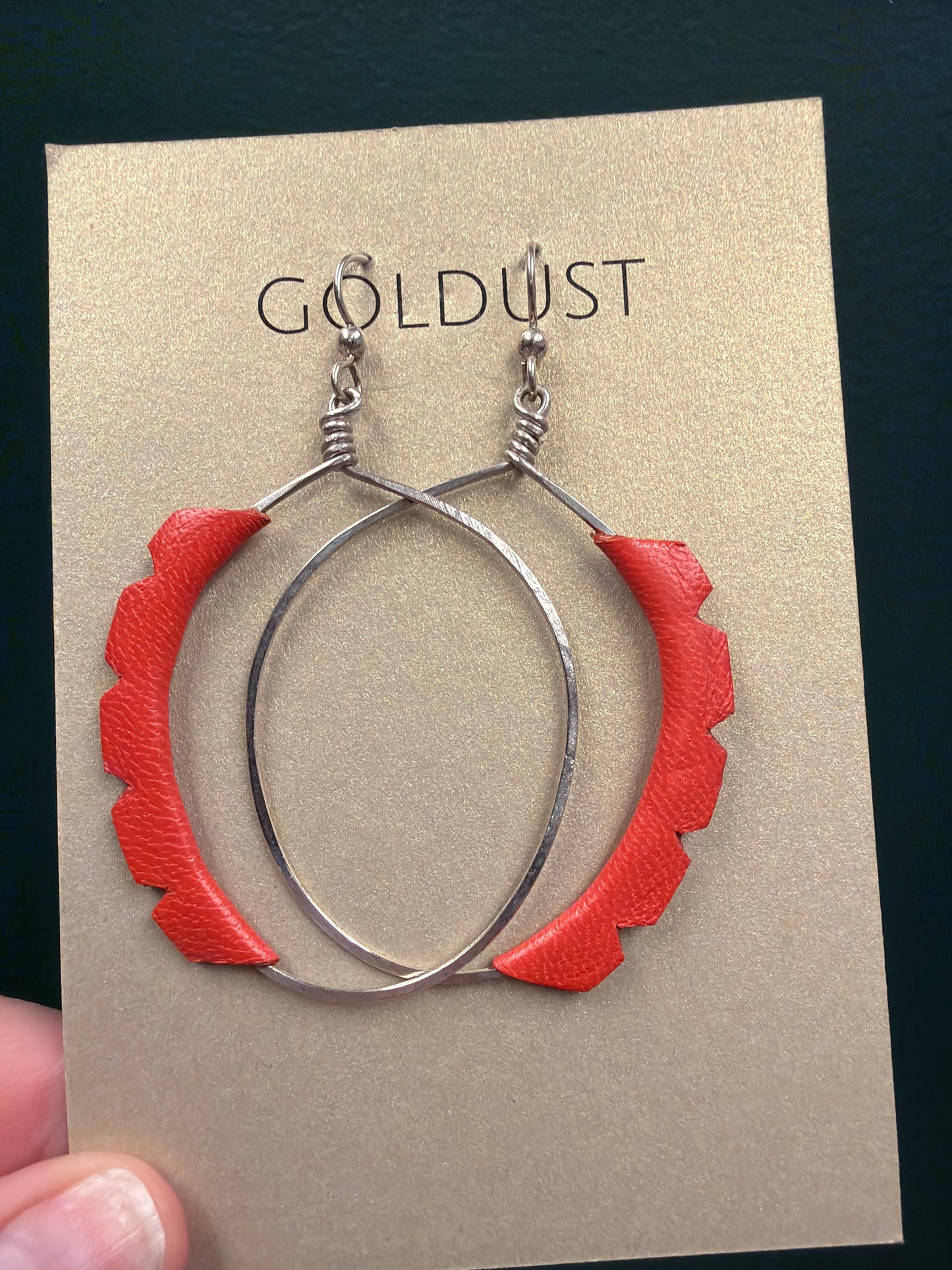 GD Leather Earrings