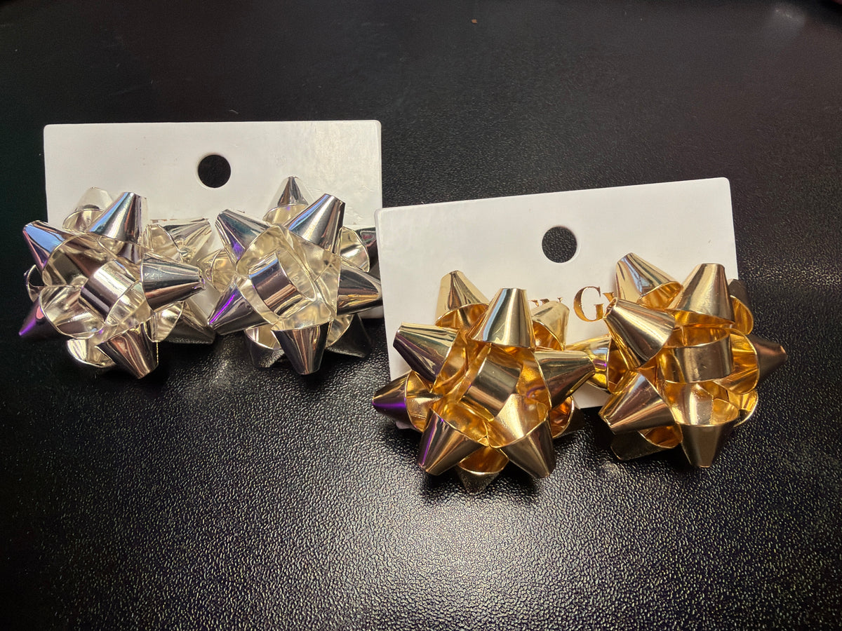 Gift Bow Earrings