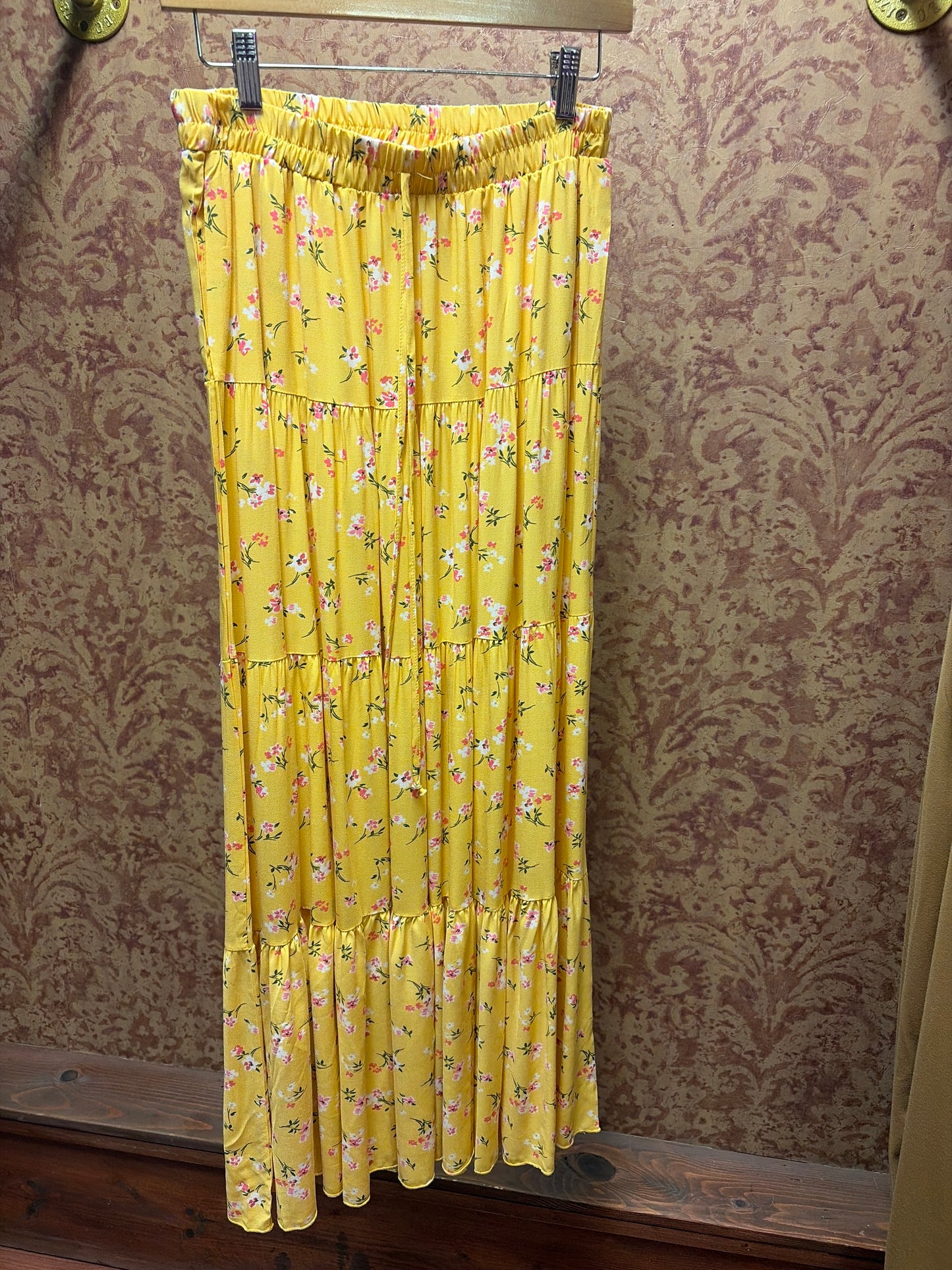 Tiered Maxi Skirt