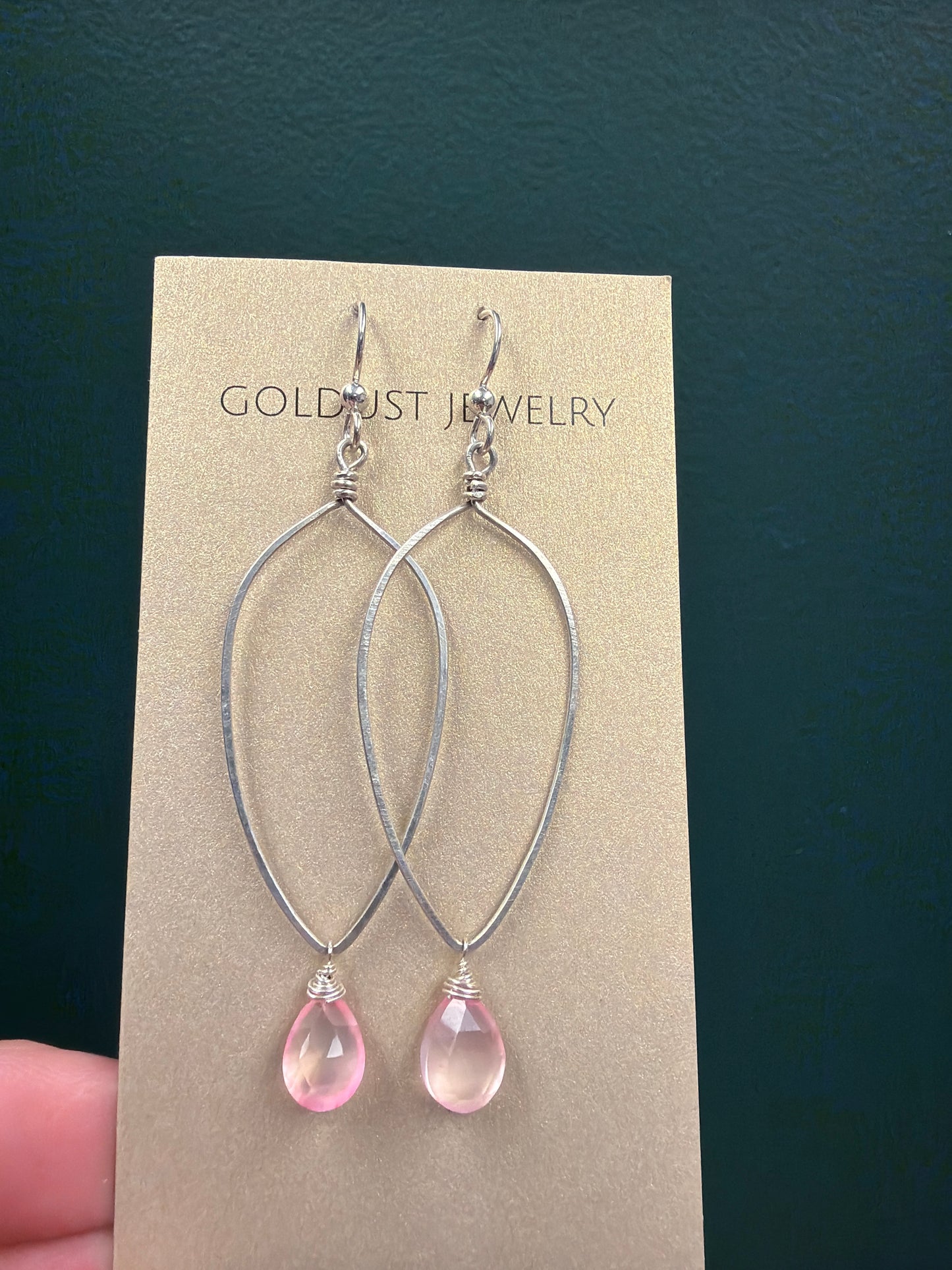 GD Semi Precious Stone Earrings