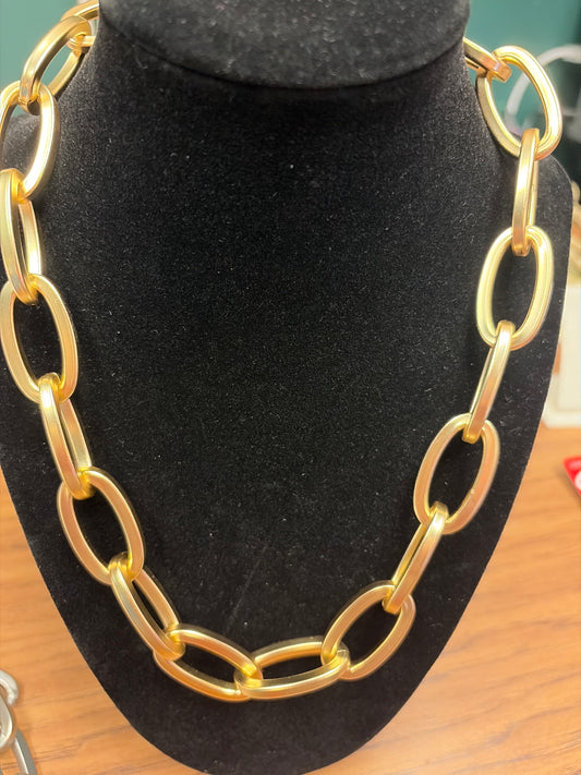 Large Link Necklace