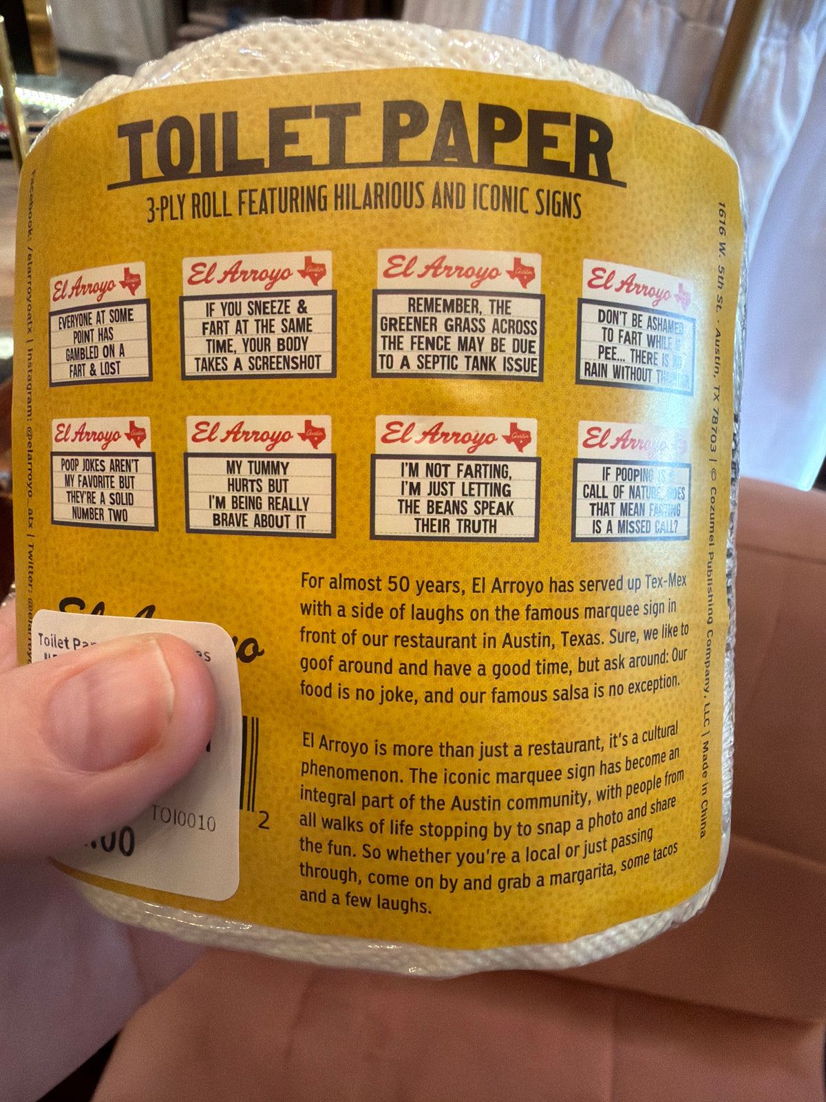 Toilet Paper - Poop Jokes