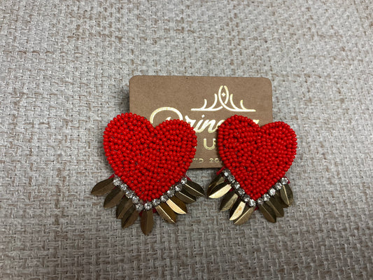 Shield My Heart Earrings