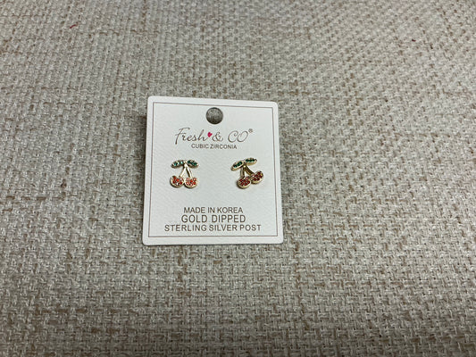 Fresh Cherries Earrings
