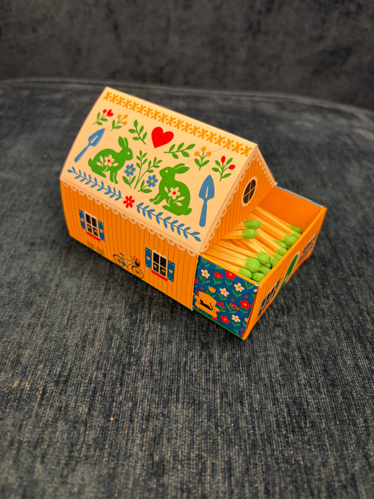 Swedish Dream® Tiny Living Yellow Matchbox Cottage