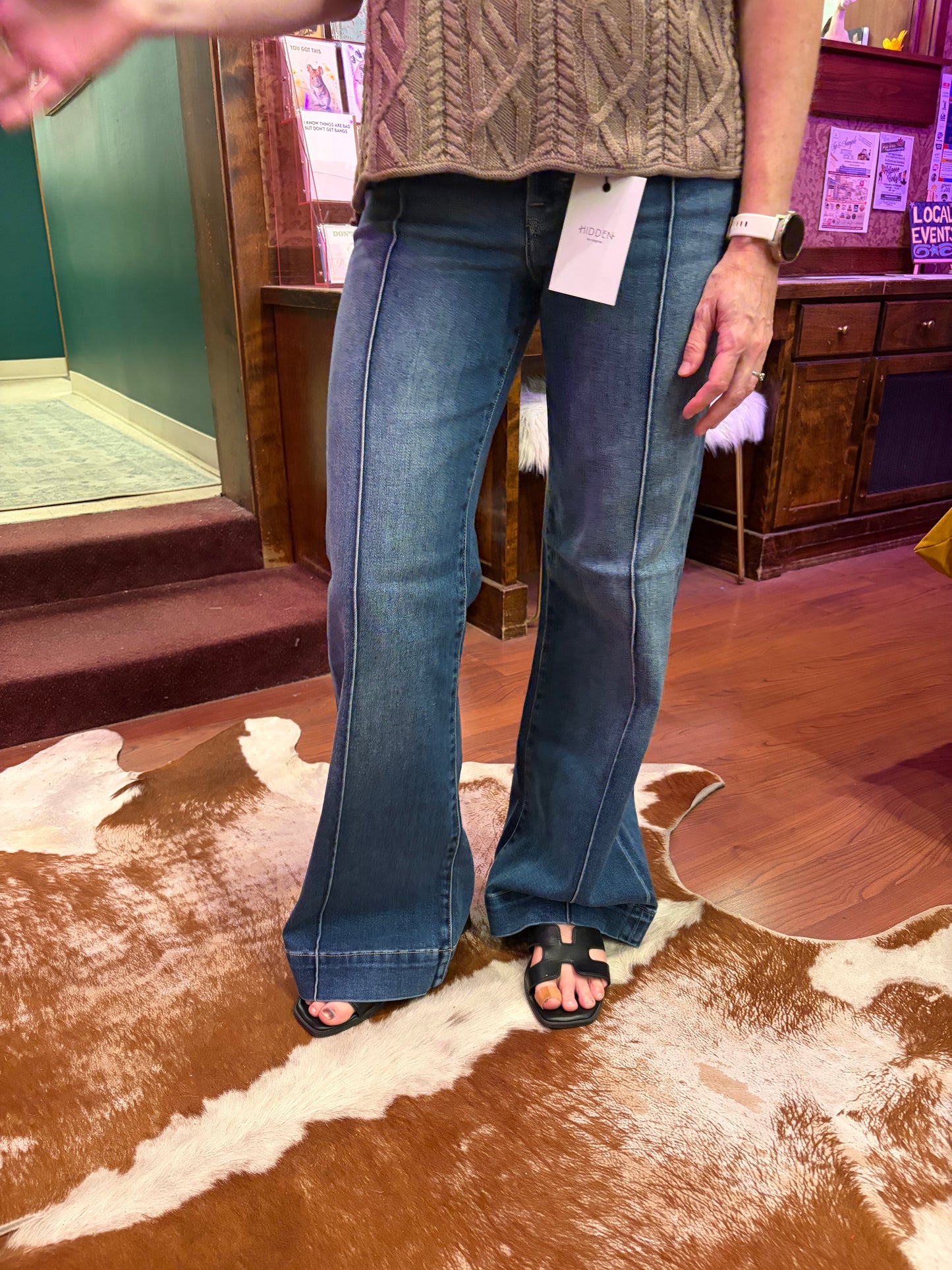 HIDDEN JEANS - HAPPI W/Pintuck Seam