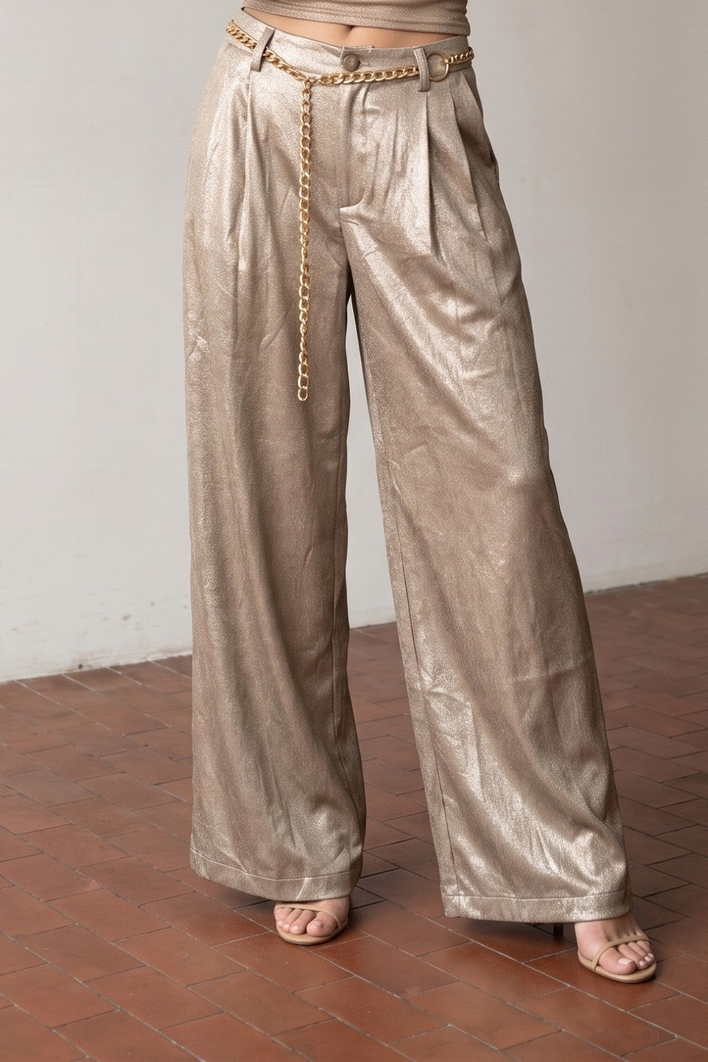 Gold Foiled Trousers