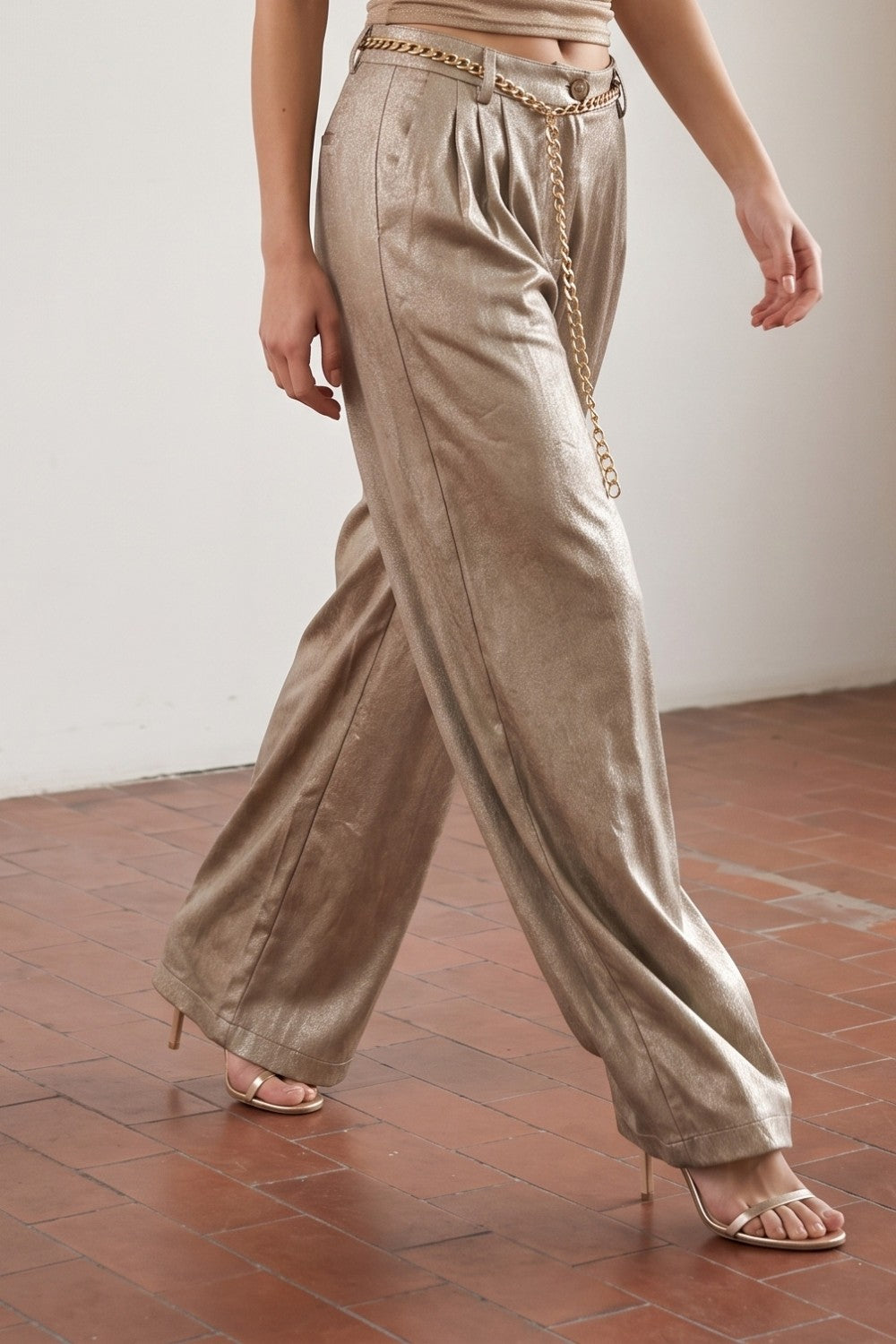 Gold Foiled Trousers