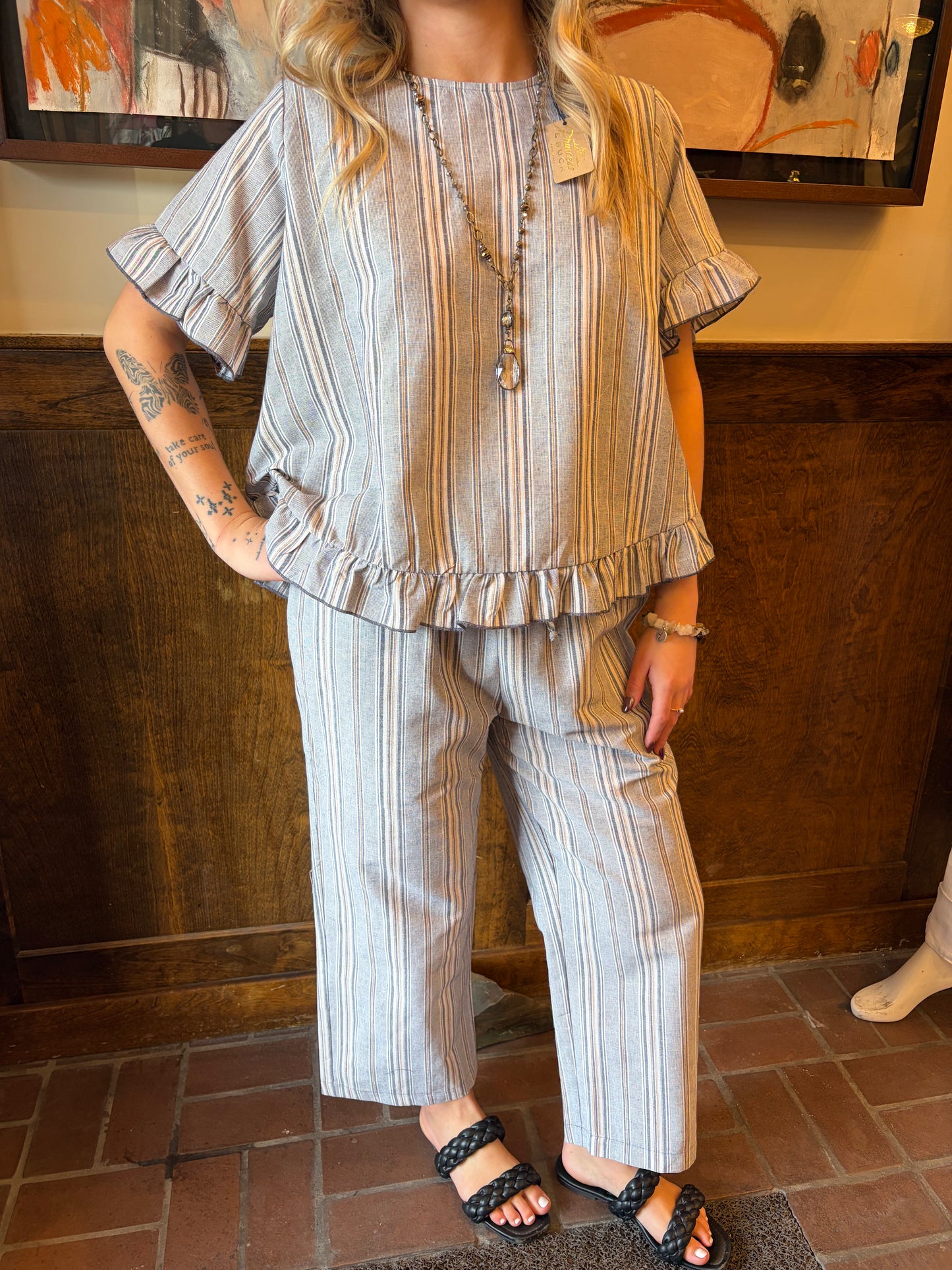 Earn Your Stripes Top