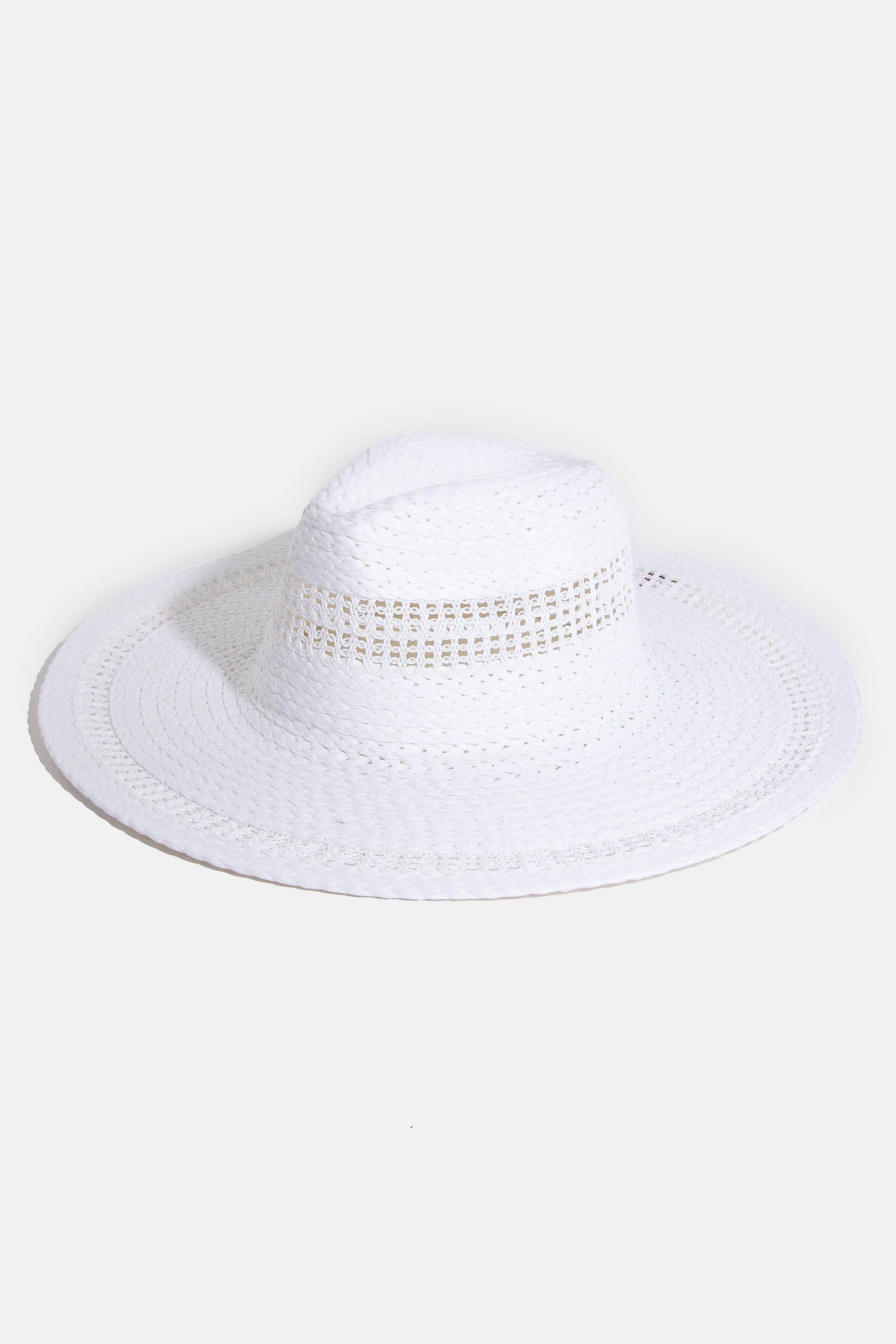 Boho Flat Brim Straw Hat